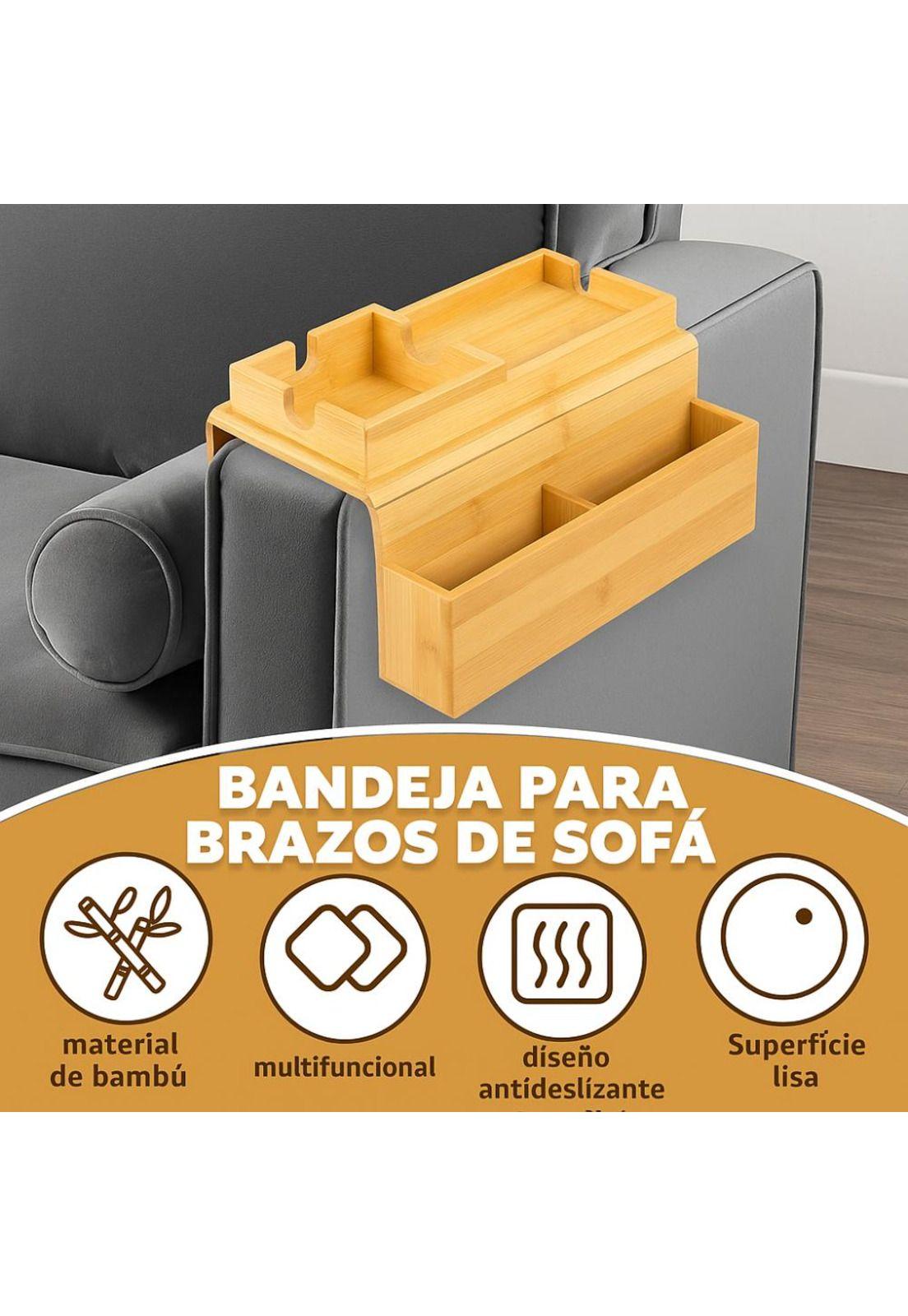 Base reposabrazos sofá bambú portavasos plegable lateral-4