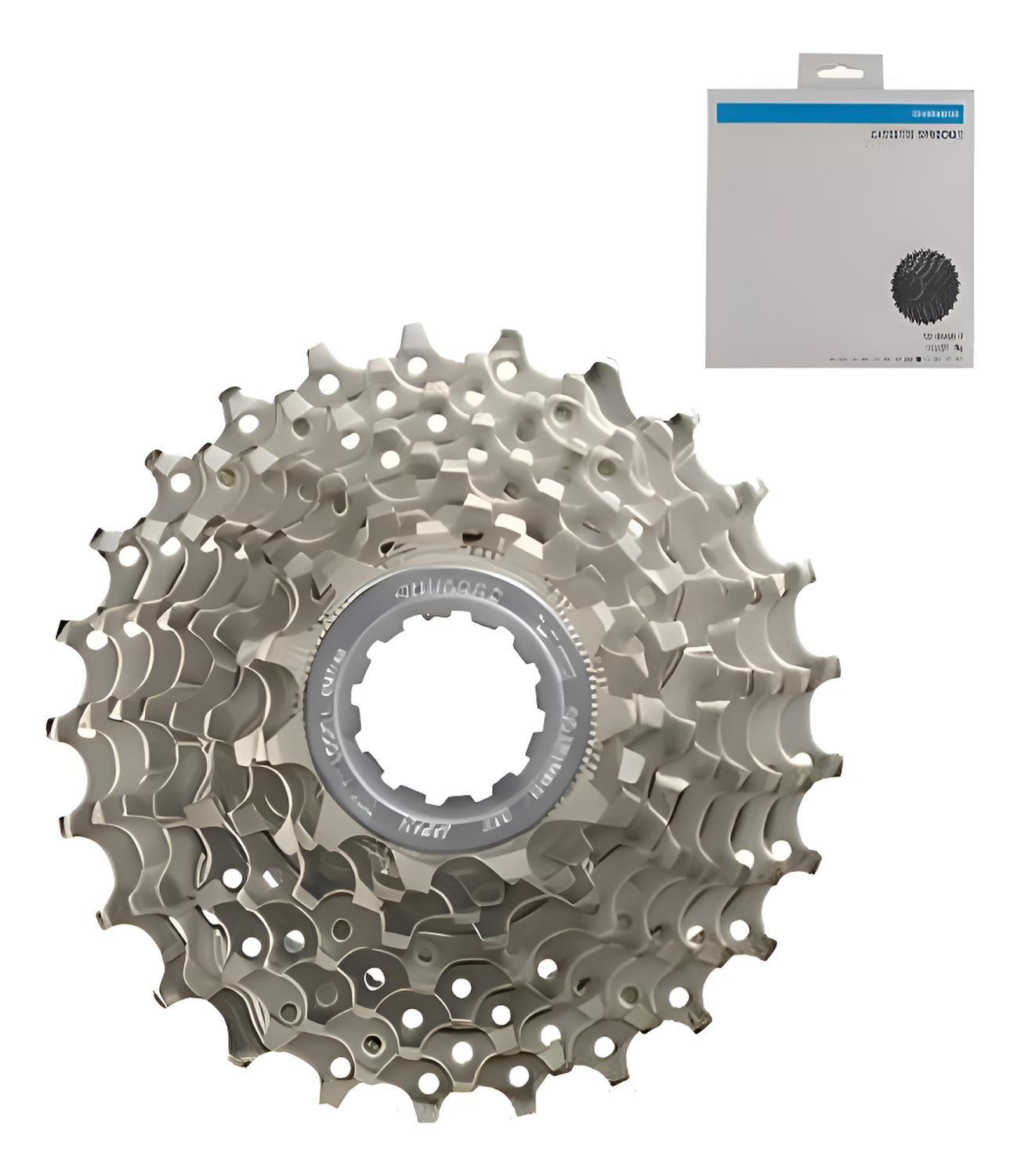 Piñon Cassette Shimano Hyperglide Alivio 9v Cs-hg400 11-34 - Negro - 11 - 34-0