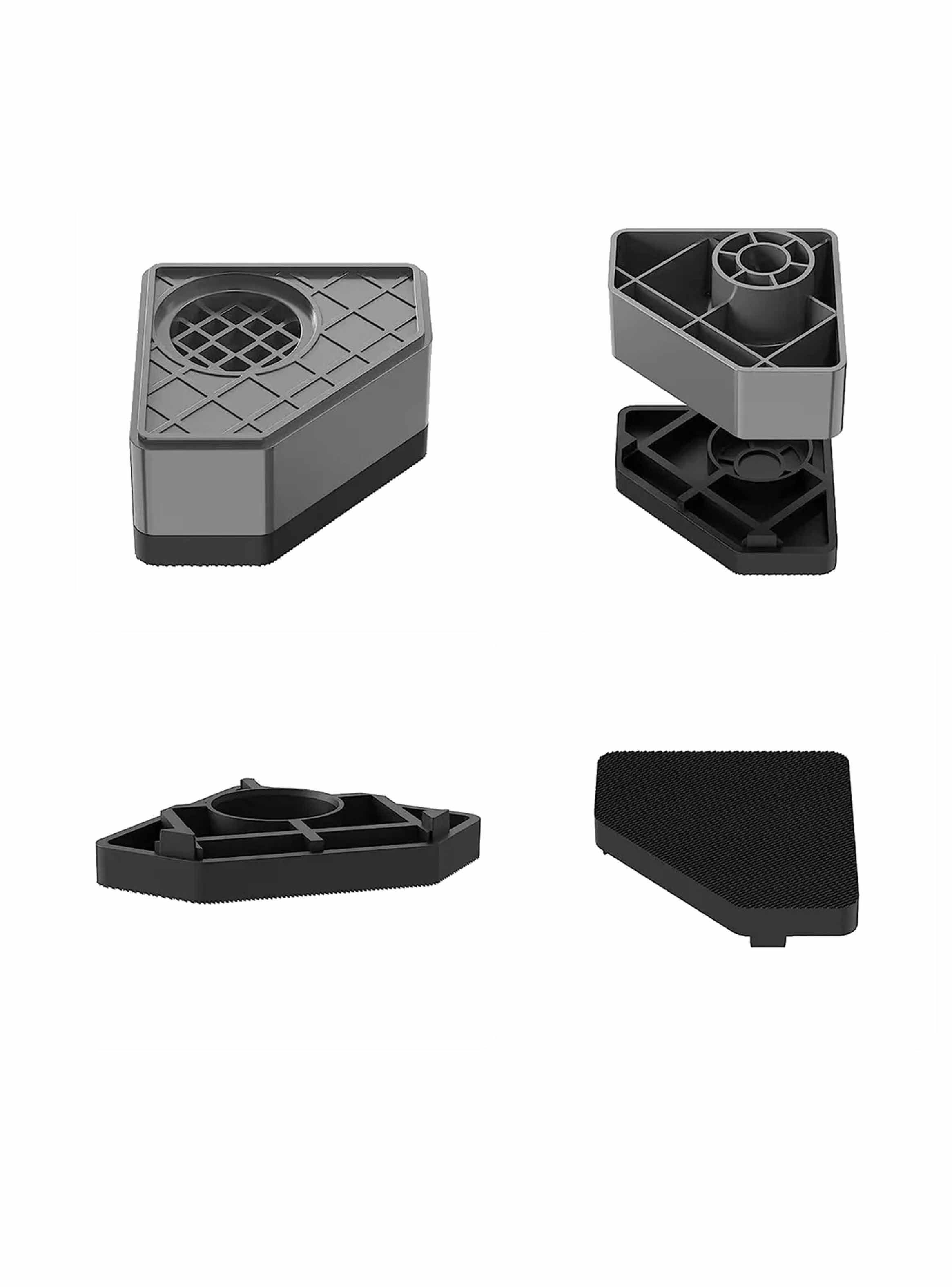 Bases Niveladores Patas Lavadora Refrigerador Anti Vibración-4