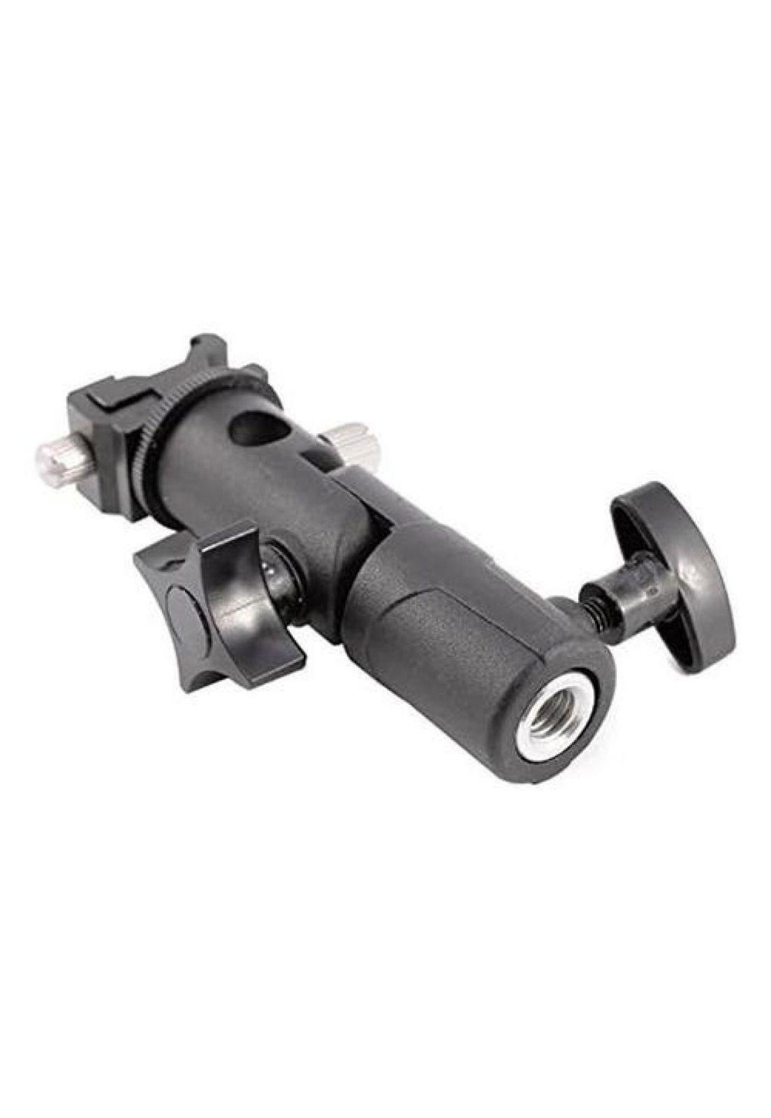 Swivel Soporte De Zapata Para Flash Y Paraguas Metal-4
