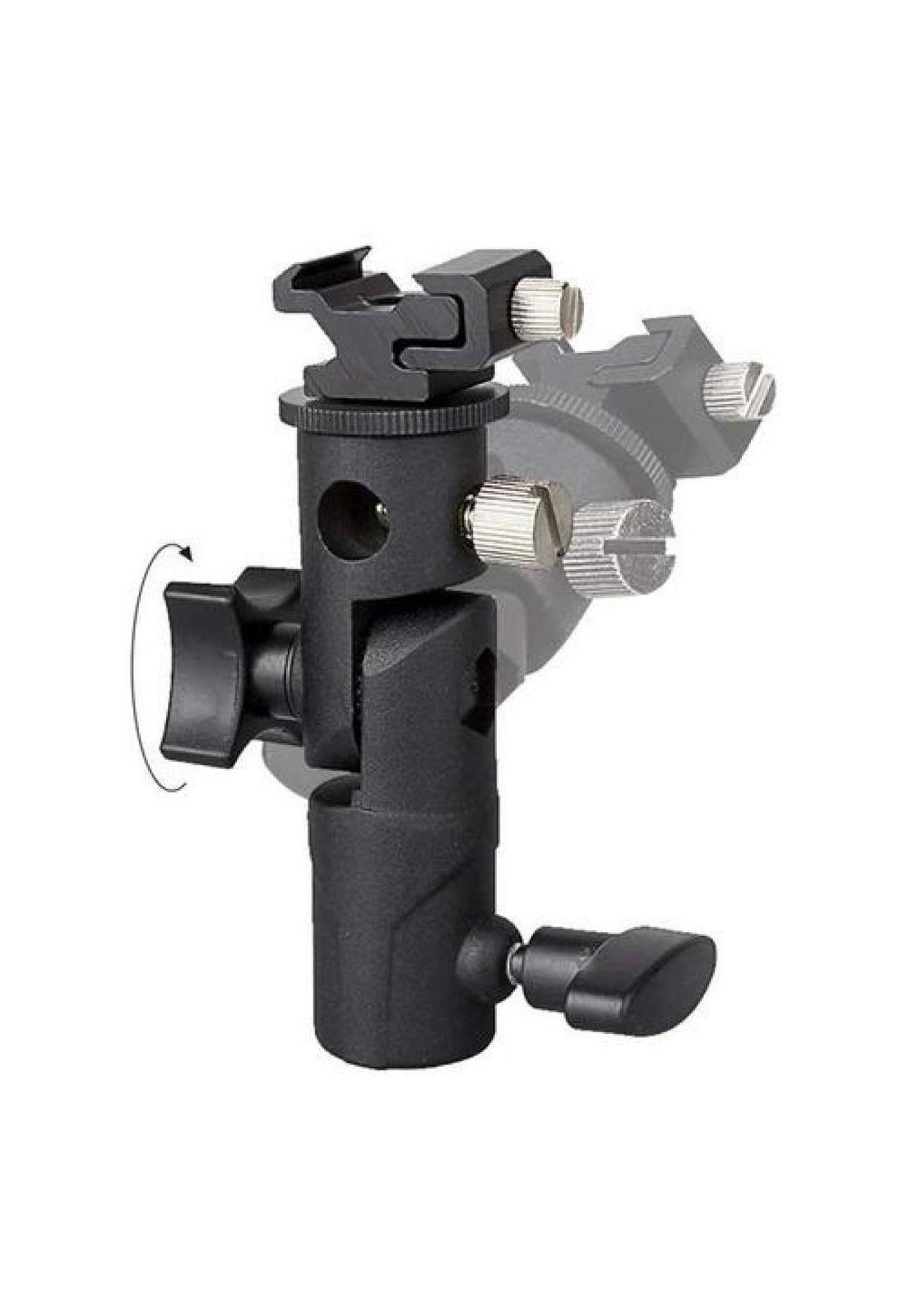 Swivel Soporte De Zapata Para Flash Y Paraguas Metal-7