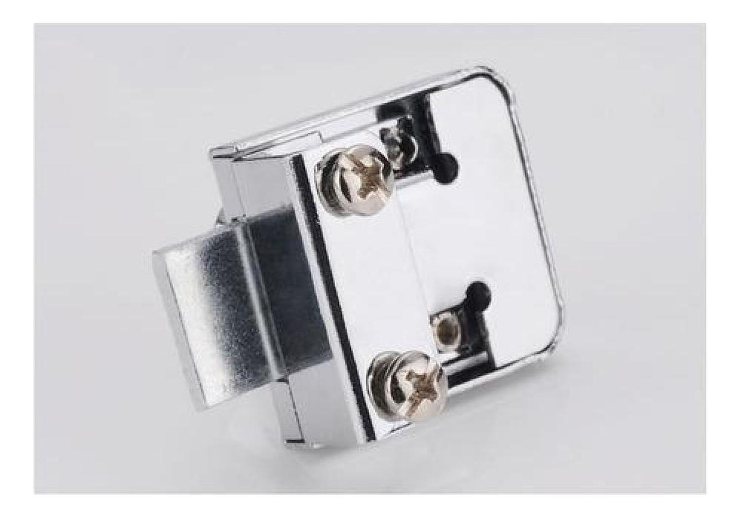 Cerradura Vidrio Templado Segura Y Resistente Muebles Plateado-2