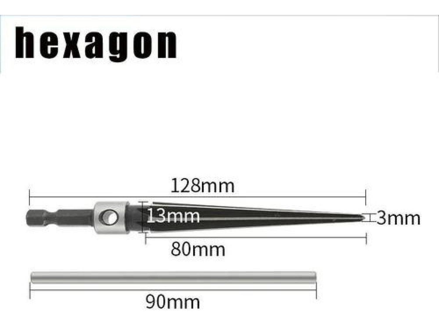 Broca Cónica Madera De Precisión Para Taladro Y Manual-3