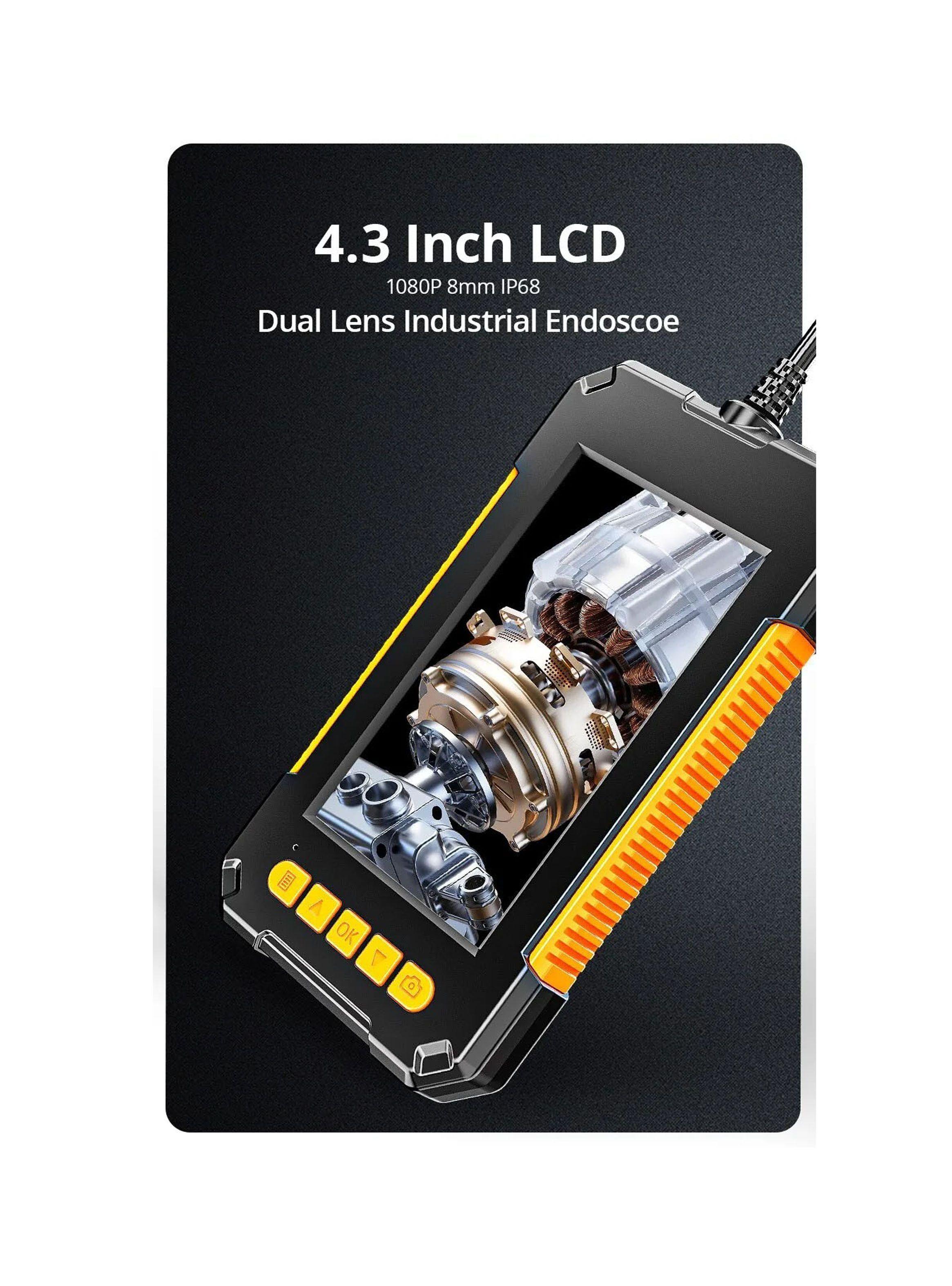Endoscopio Industrial 5 Metros Lente Dual Hd Impermeable-3