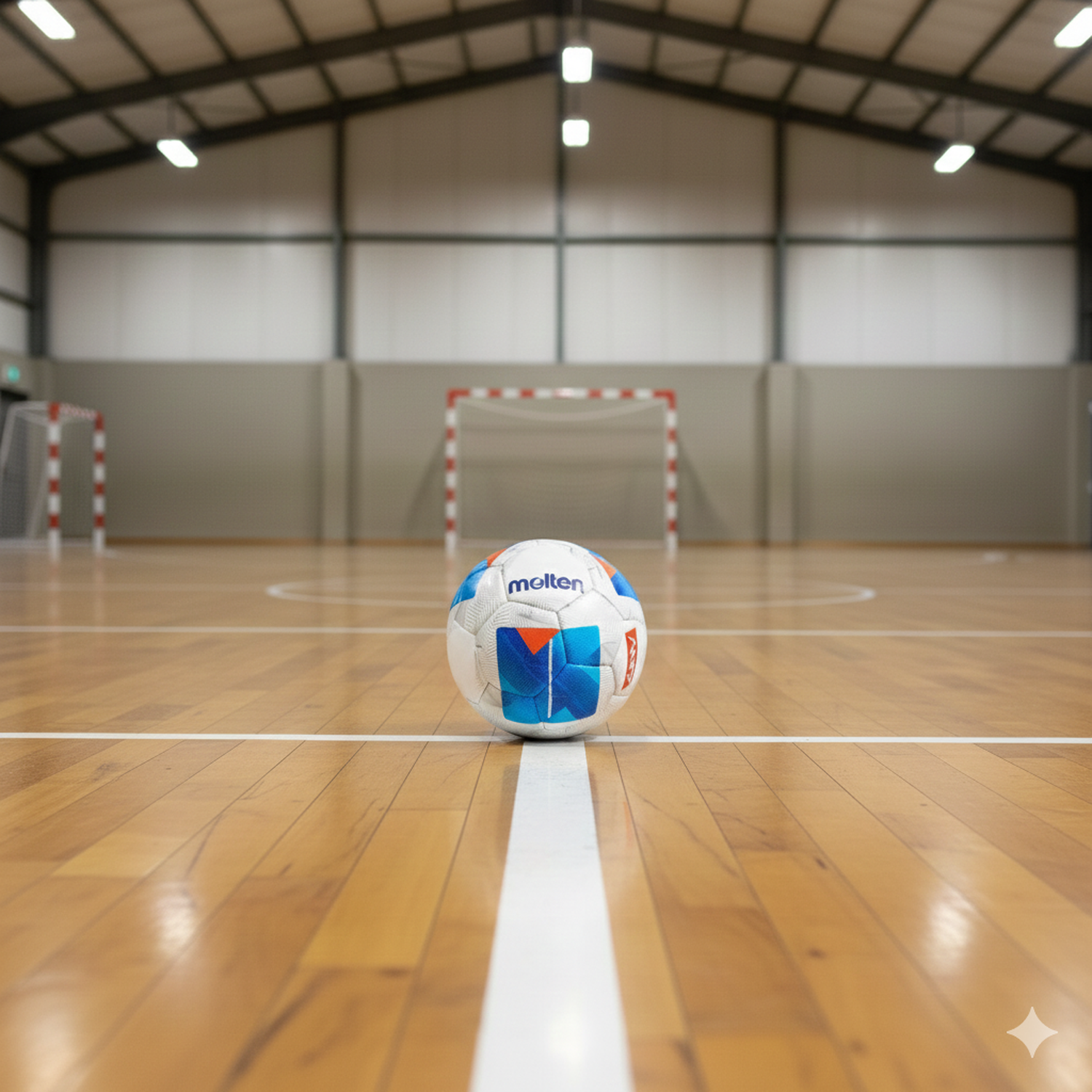 Balón Futsal Molten Vantaggio 1900 ANFP 2025 T4 Bote Bajo-4