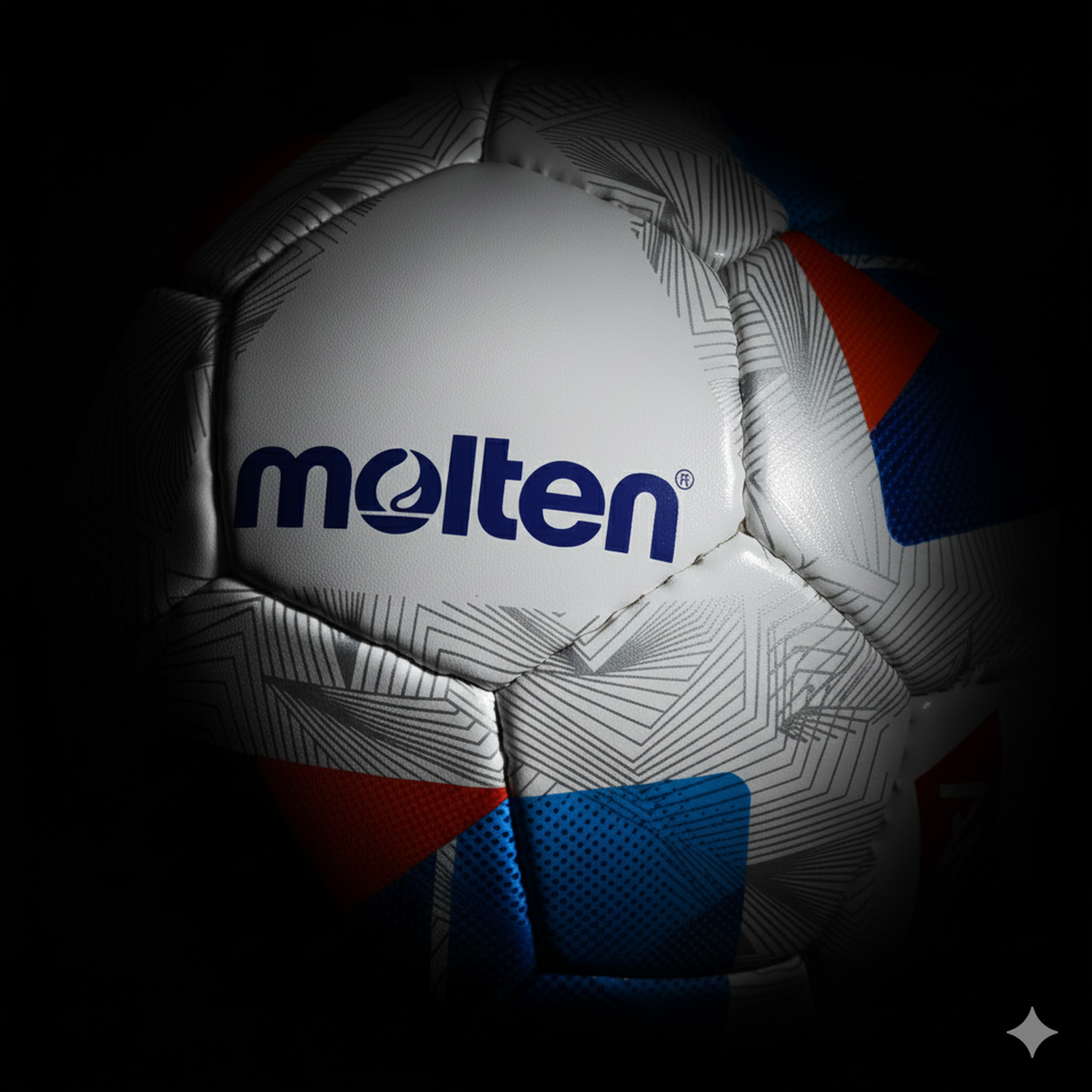 Balón Futsal Molten Vantaggio 1900 ANFP 2025 T4 Bote Bajo-5