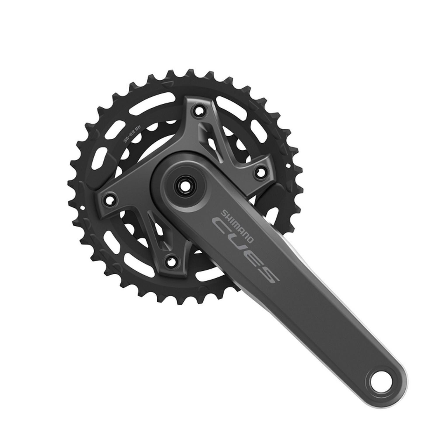Volante Doble Shimano Cues Fc-u6000-2b 9/10/11v 170mm-2