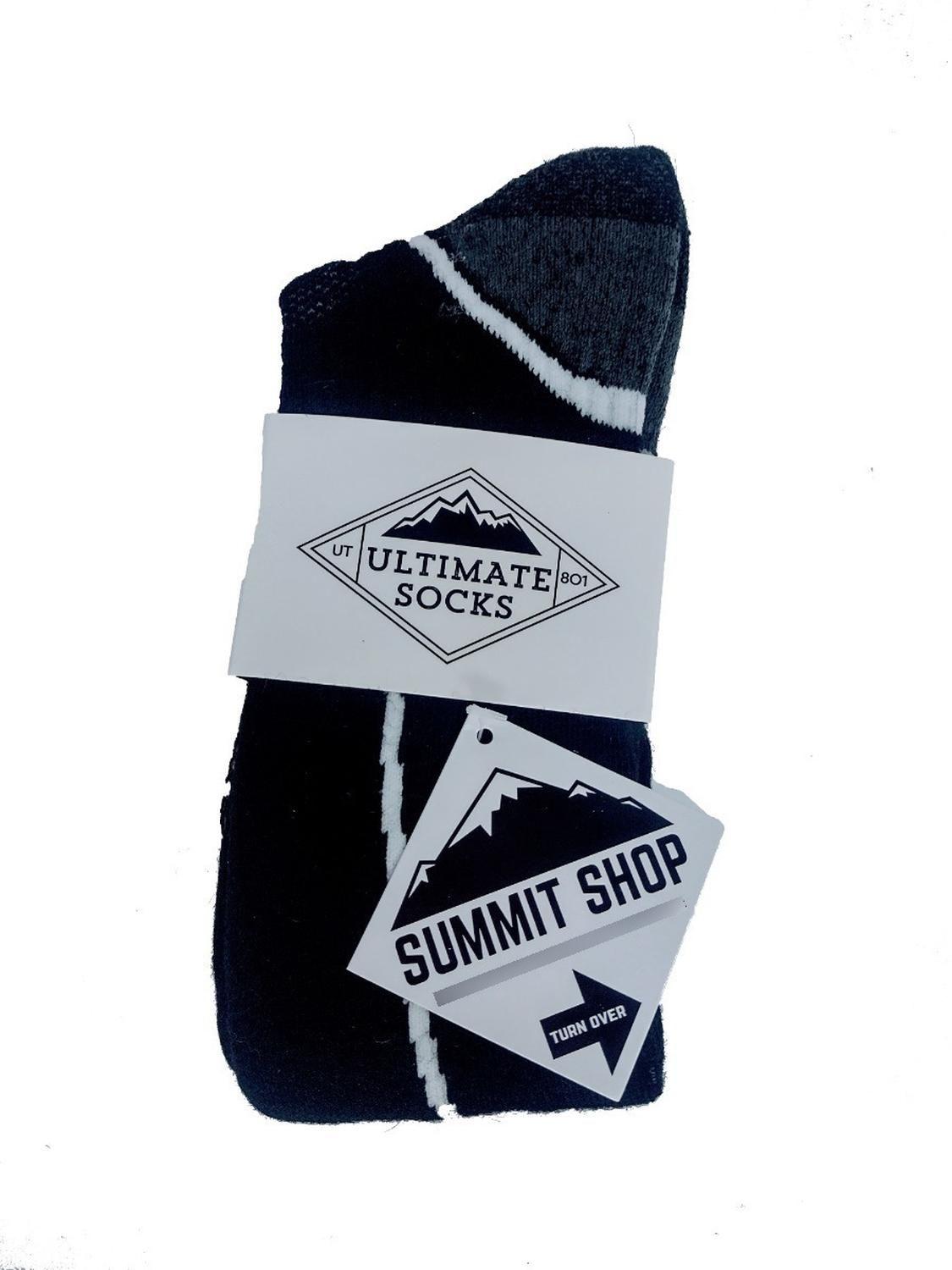 Calcetas 70% Lana Merino Para Ski Y Snowboard, Invierno L negro-2