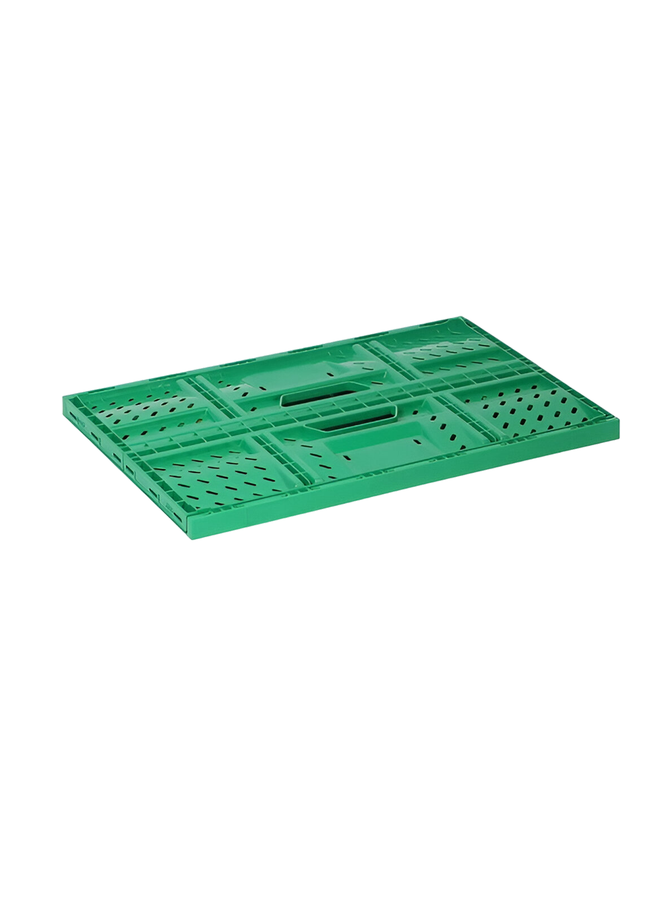 Pack 4 Caja Hortalicera Plegable Apilable 65 Lts 60x40x30 Cm-2