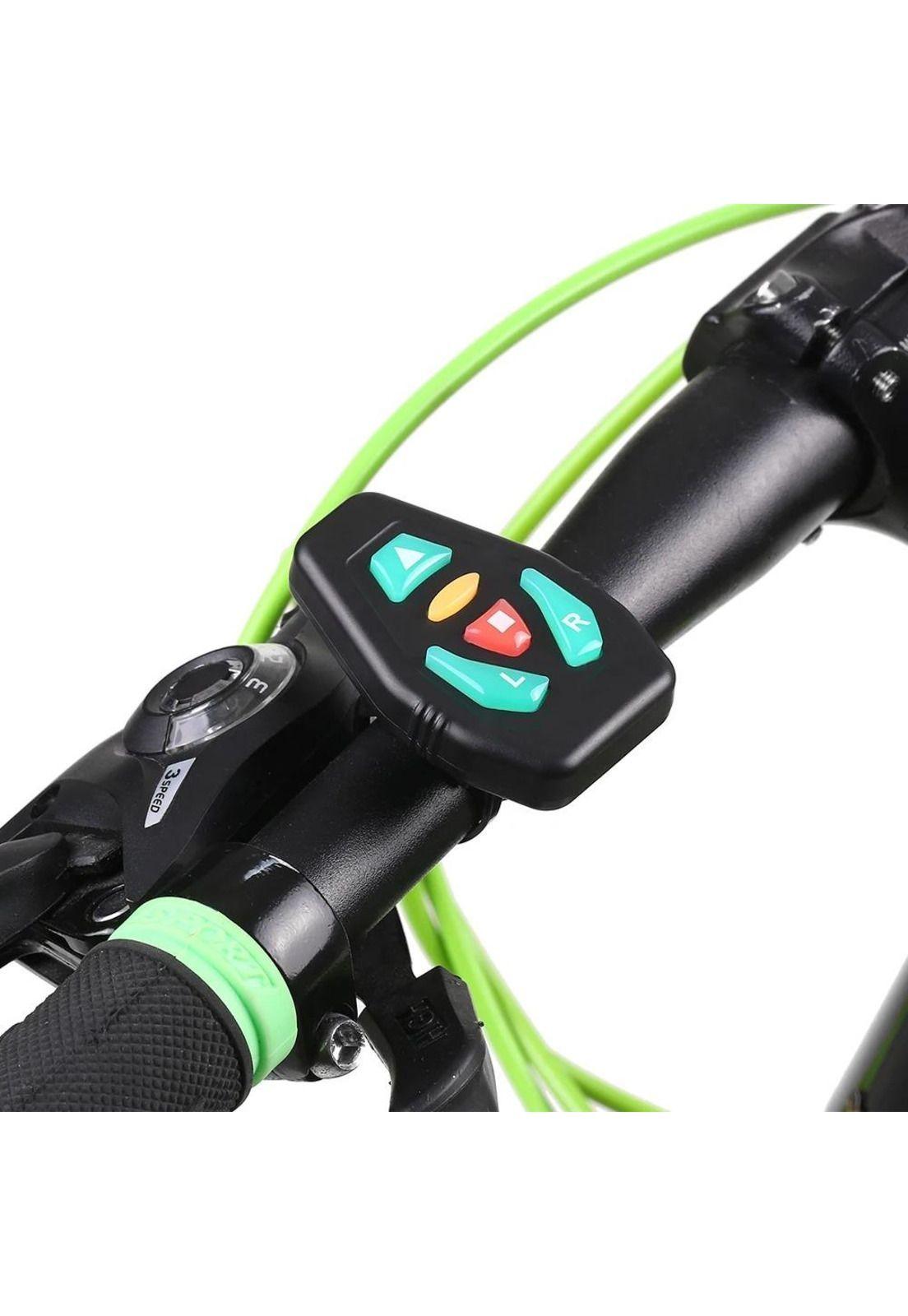 Chaleco LED Reflectante Señalización Ciclismo Control Remoto-3
