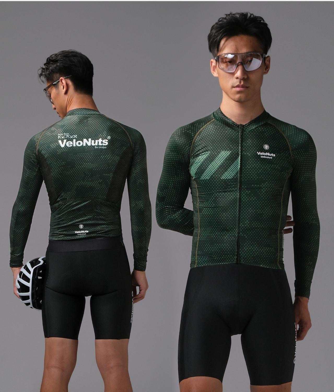 Tricota Ciclismo Hombre VeloNuts Pro Manga Larga Verano-1