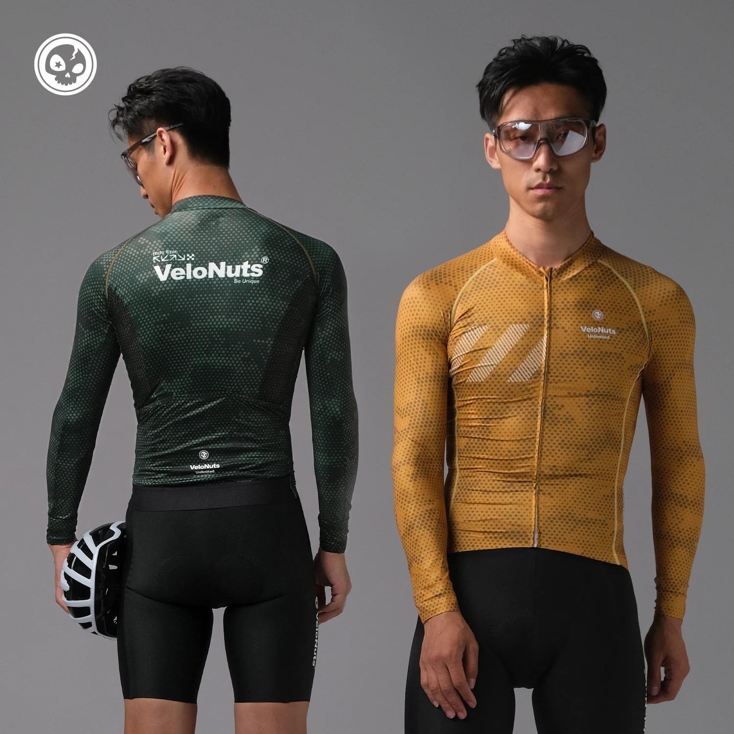 Tricota Ciclismo Hombre VeloNuts Pro Manga Larga Verano-5