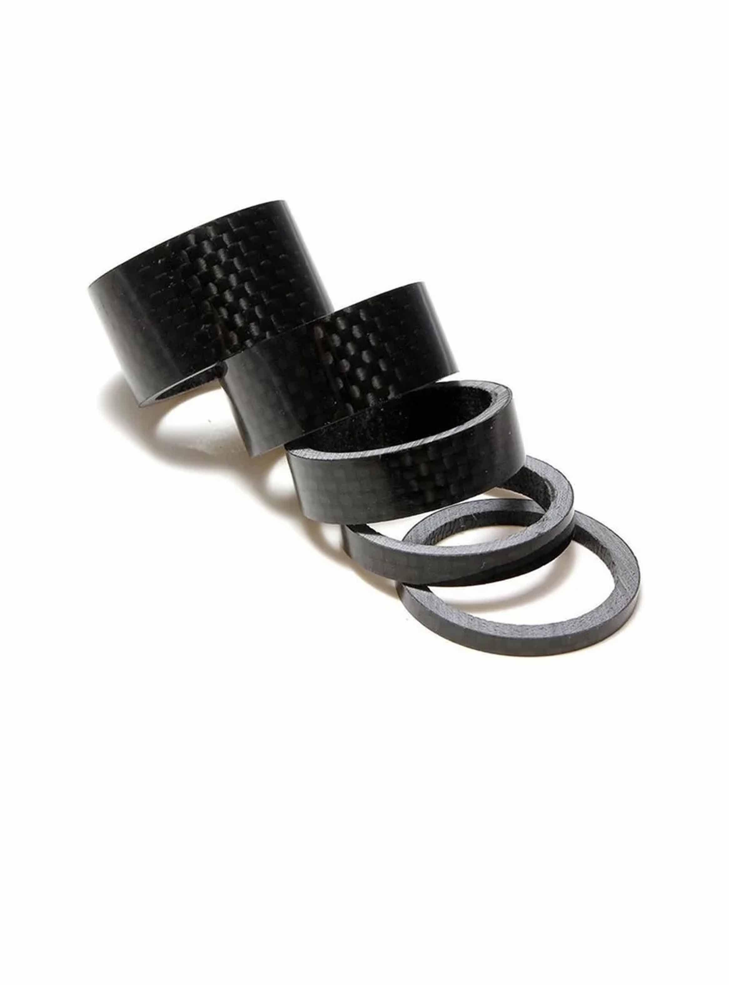 Set Espaciadores De Carbono 7gr Para Dirección Bicicleta-0