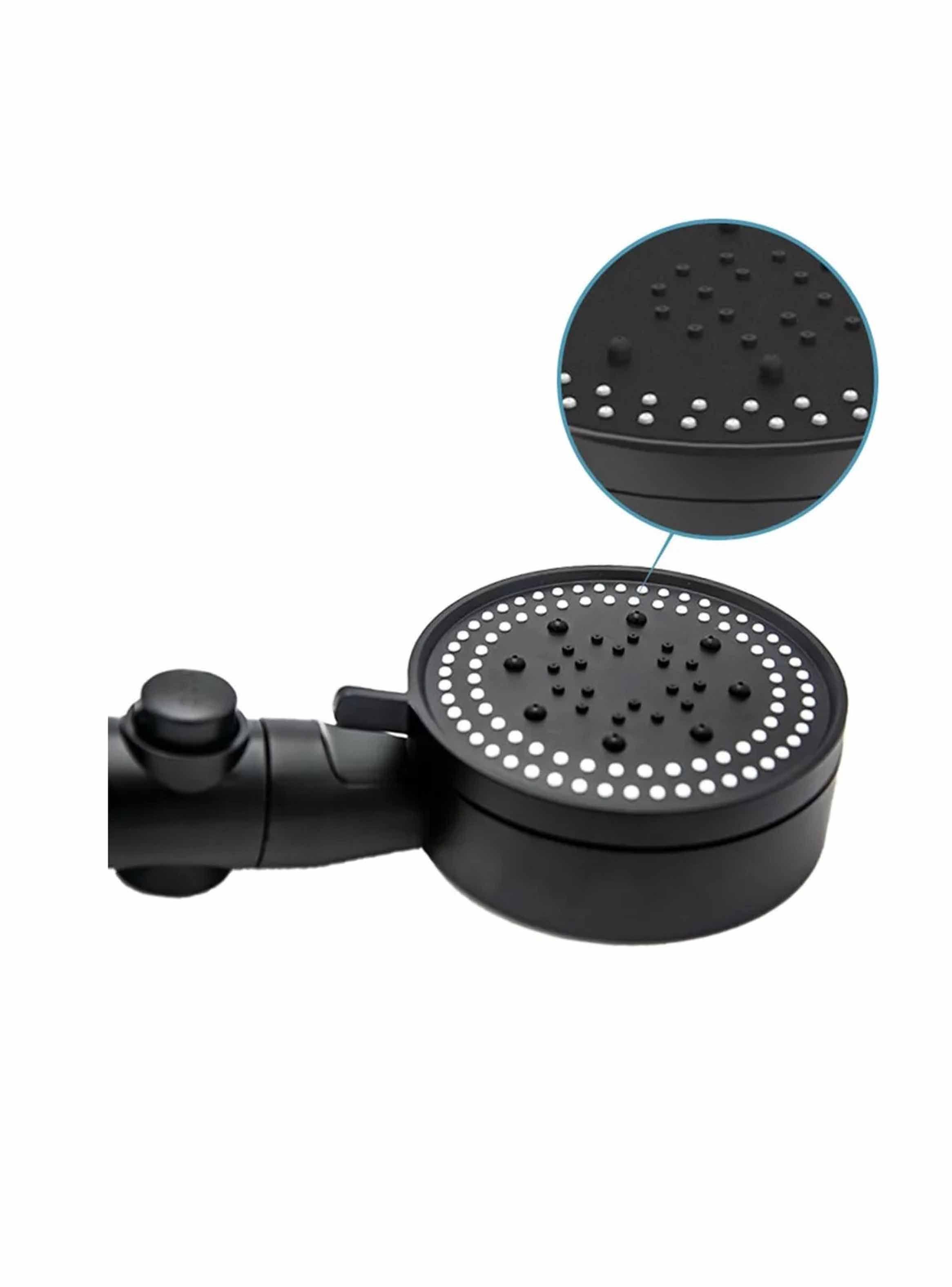 Set Cabezal De Ducha 6 Modos Accesorios Manguera Y Soporte-2