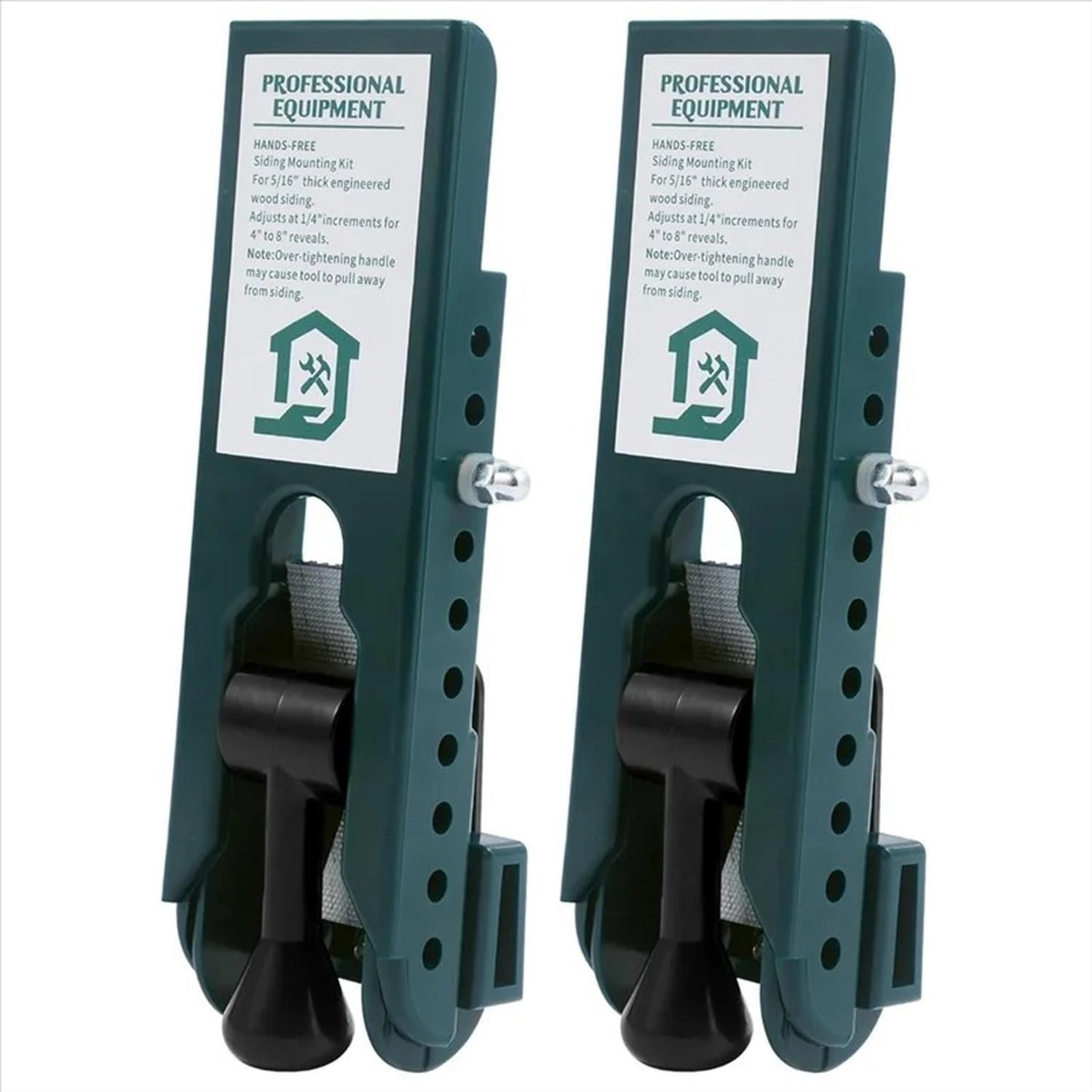 2 Soportes Niveladores Instalación Fachada Siding 5/16''-5