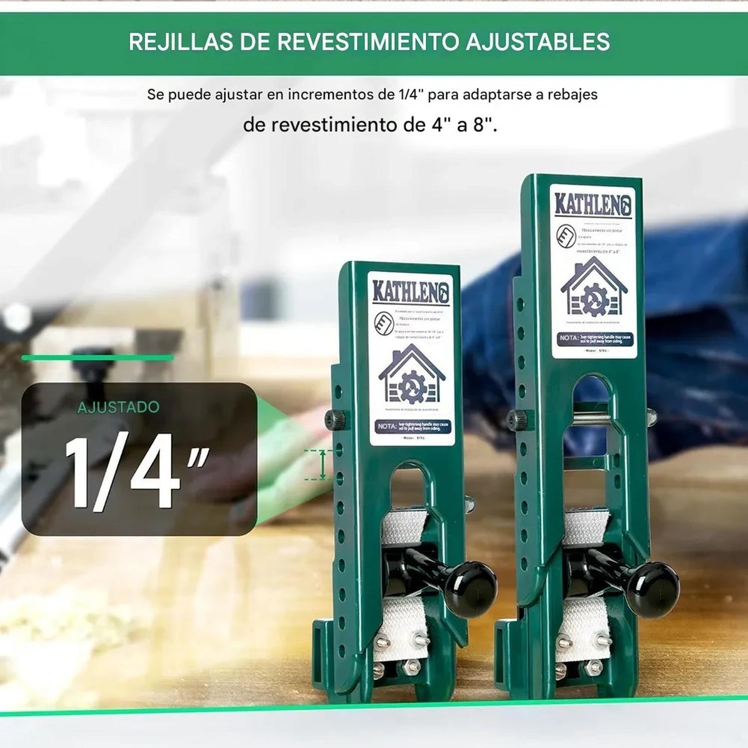 2 Soportes Niveladores Instalación Fachada Siding 5/16''-8