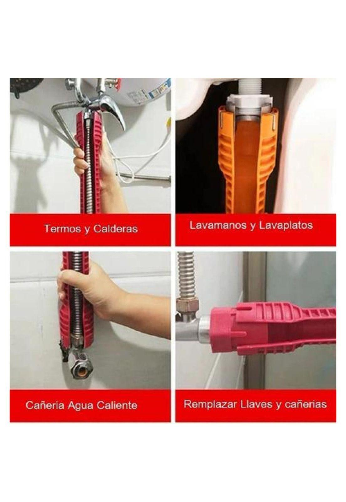 Llave Multi-función Gásfiter Instalación/reparación Grifería-6