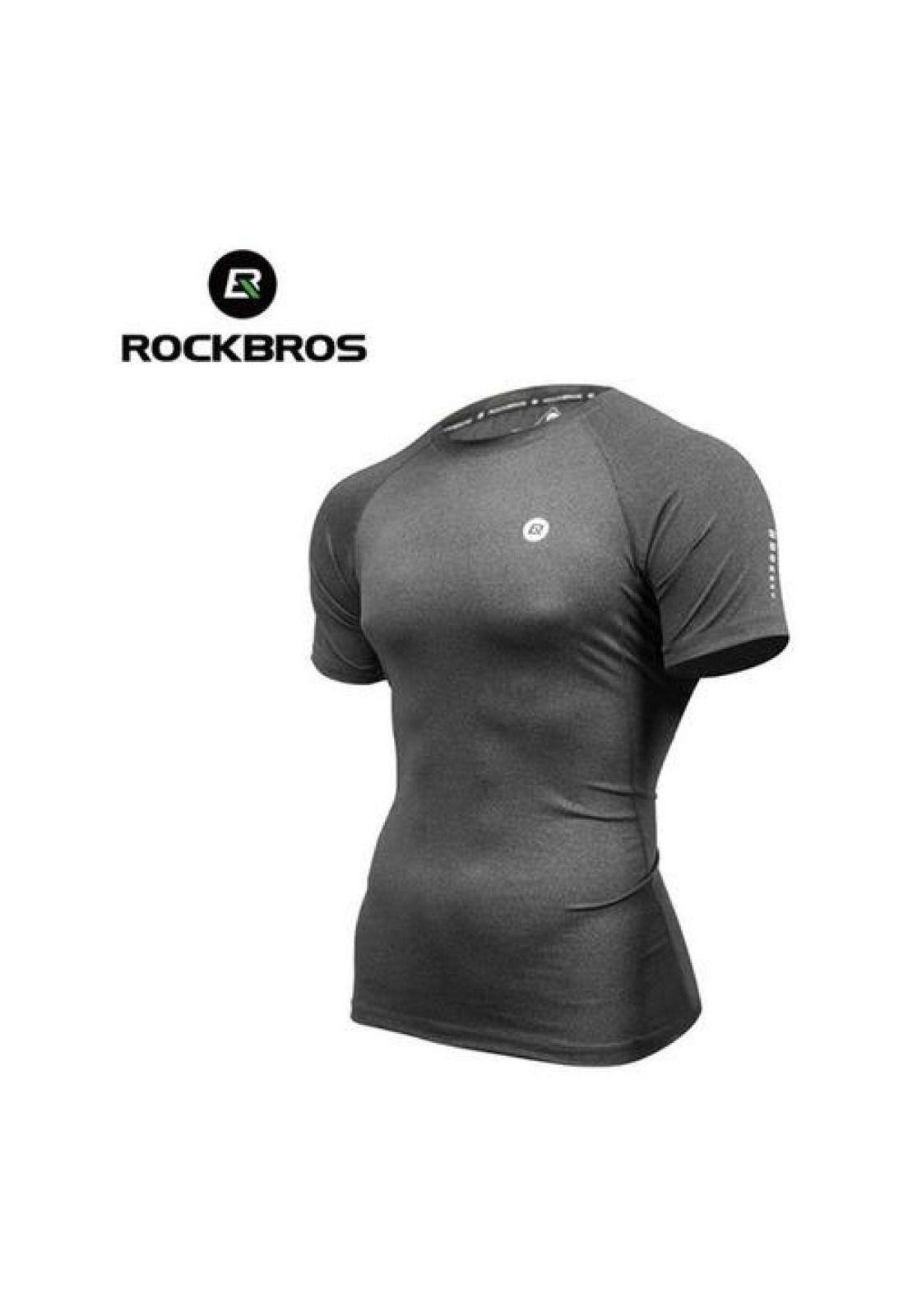 Polera De Ciclismo Deportiva Hombre Rockbros Manga Corta-2