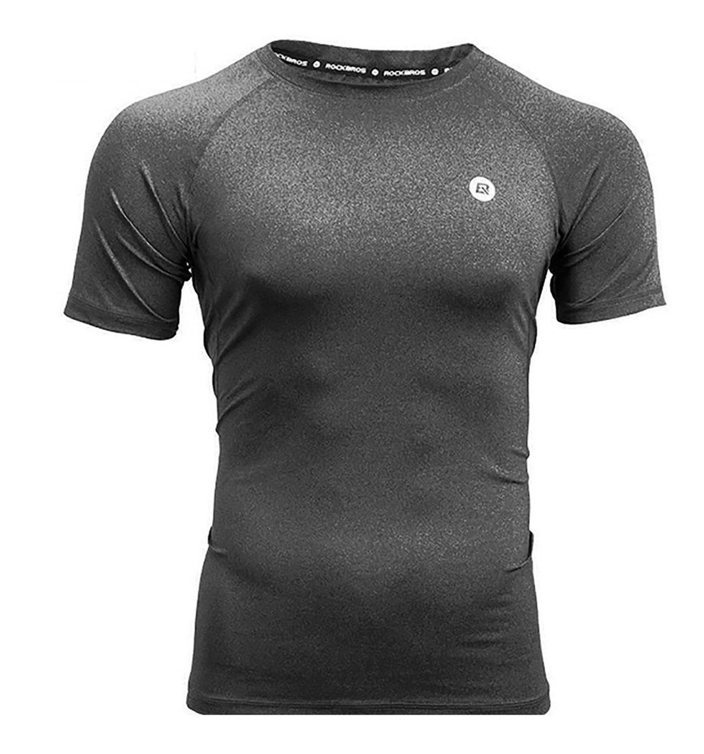 Polera De Ciclismo Deportiva Hombre Rockbros Manga Corta-1