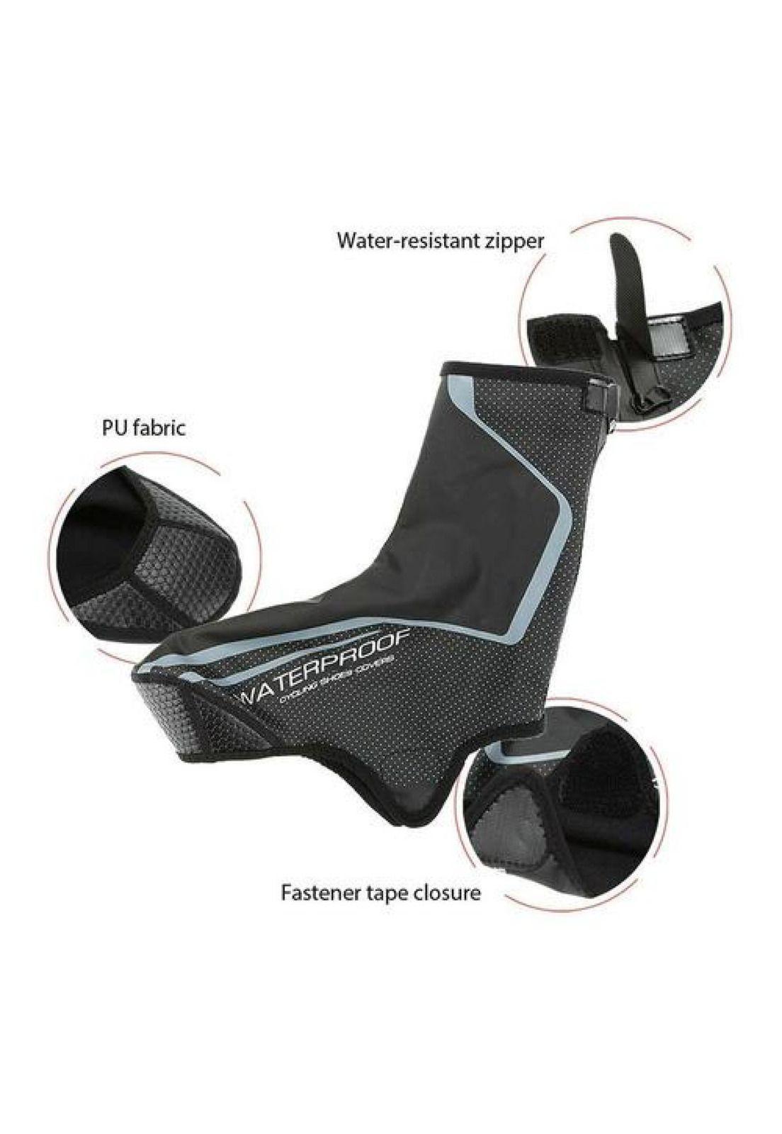 Cubrezapato Térmico Impermeable A Prueba De Viento Bicicleta-5
