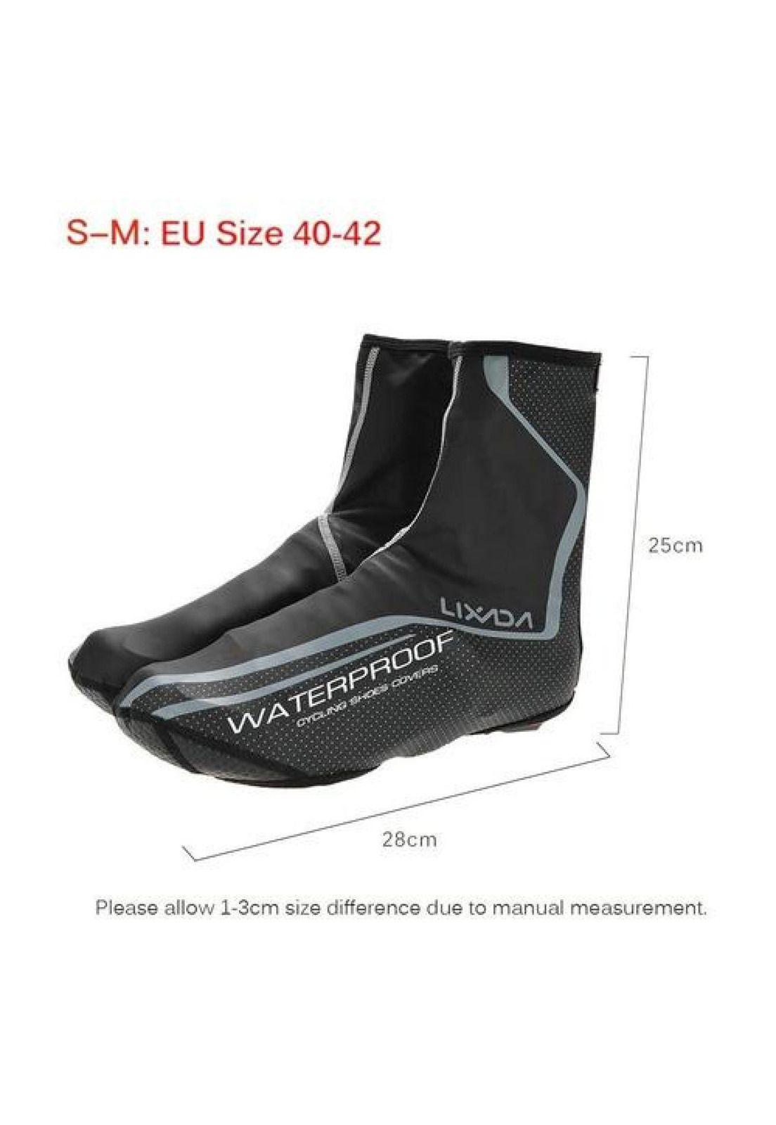 Cubrezapato Térmico Impermeable A Prueba De Viento Bicicleta-7
