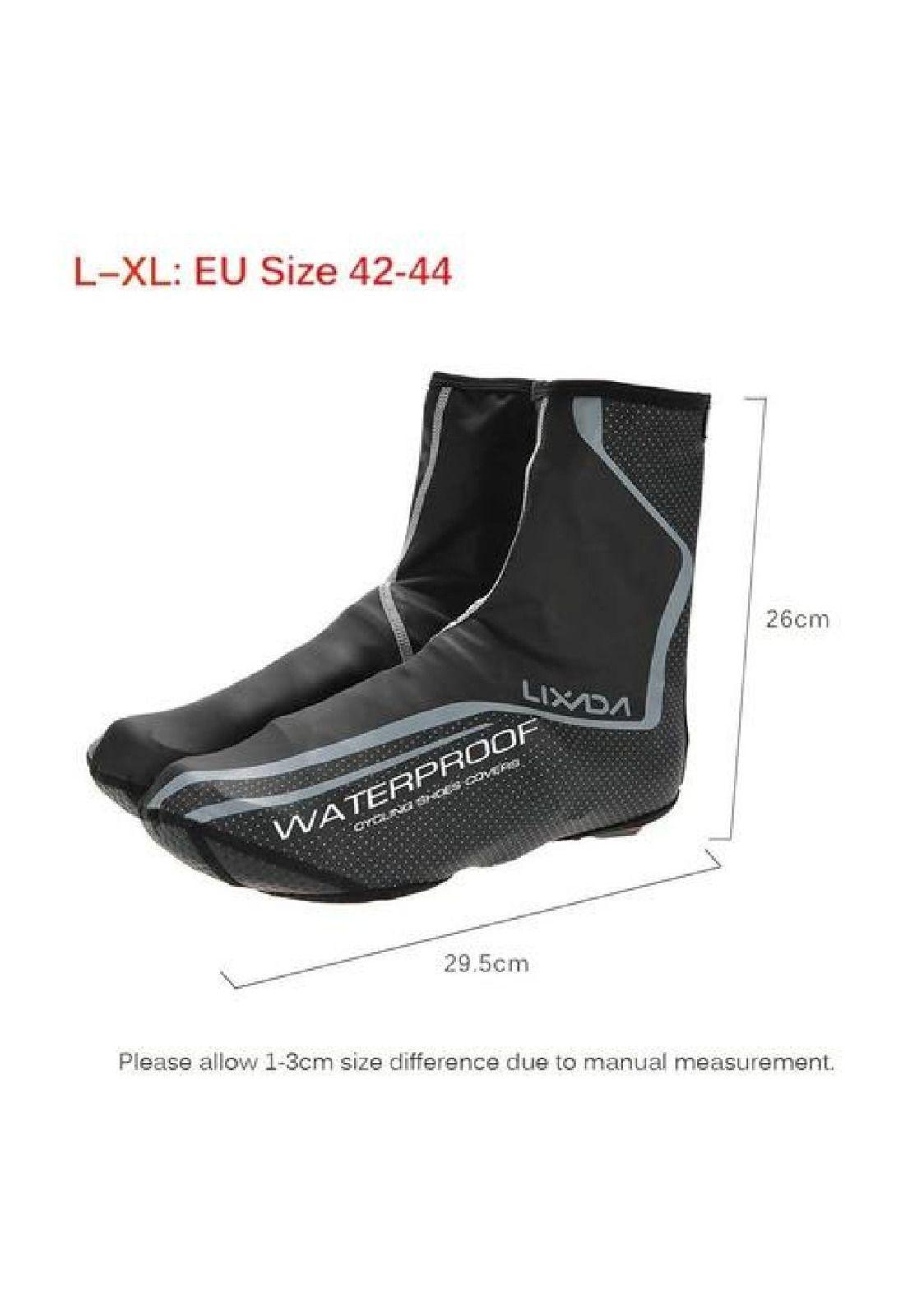 Cubrezapato Térmico Impermeable A Prueba De Viento Bicicleta-8