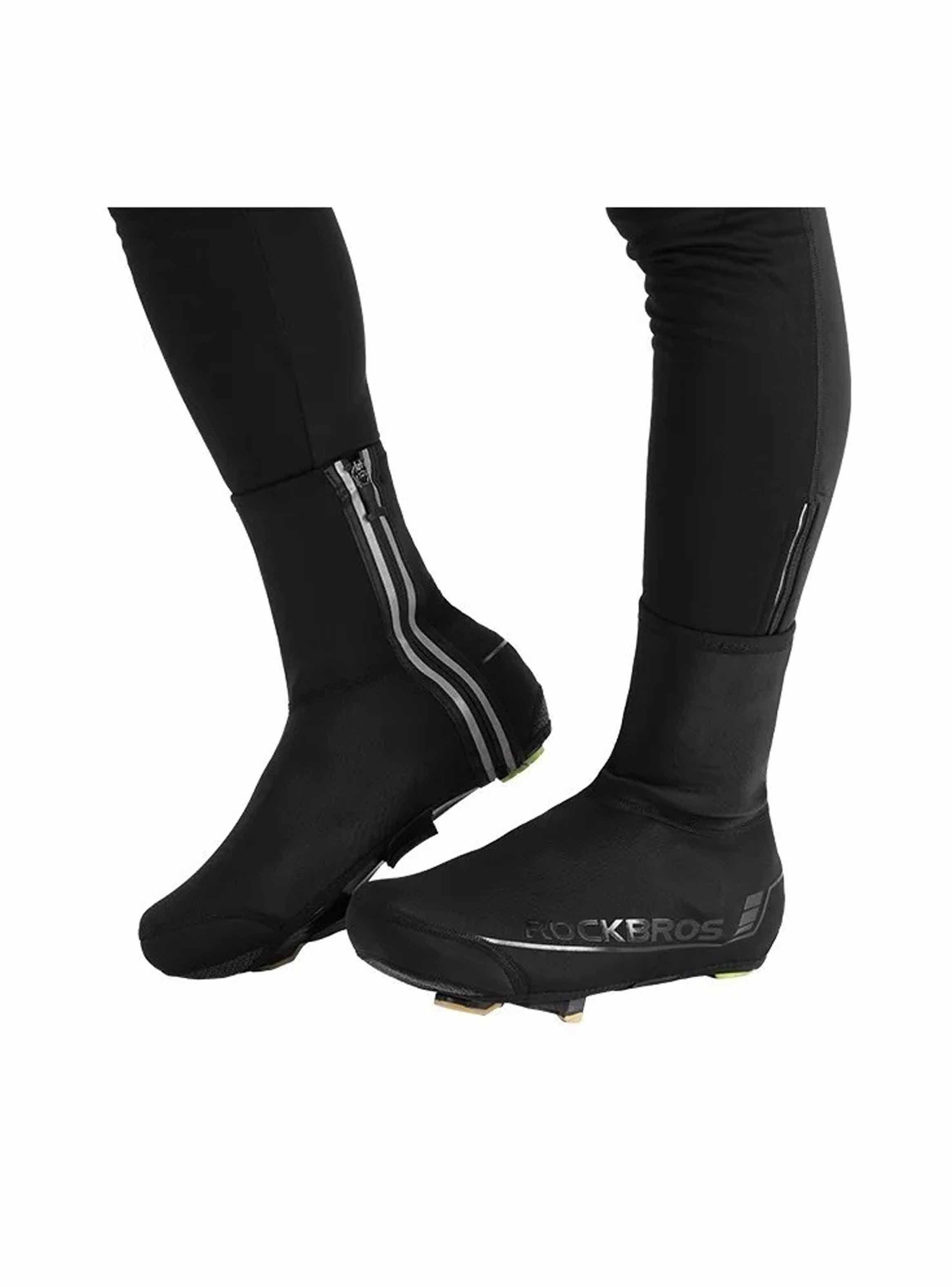 Cubrezapato Rockbros Térmico Impermeable Windproof Bicicleta-7