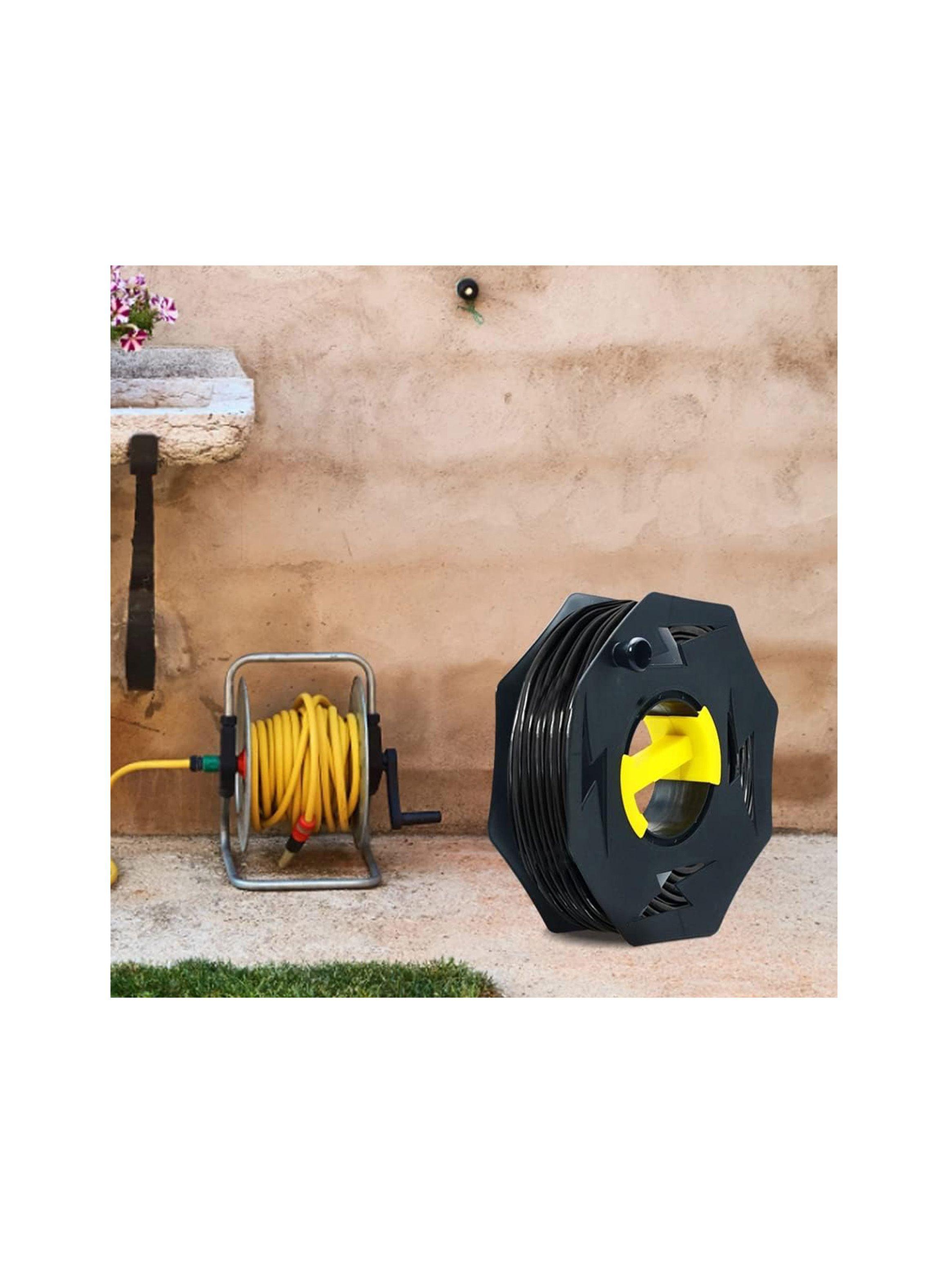 Carrete Enrollador Cables Cableado Eléctrico Alargador-4