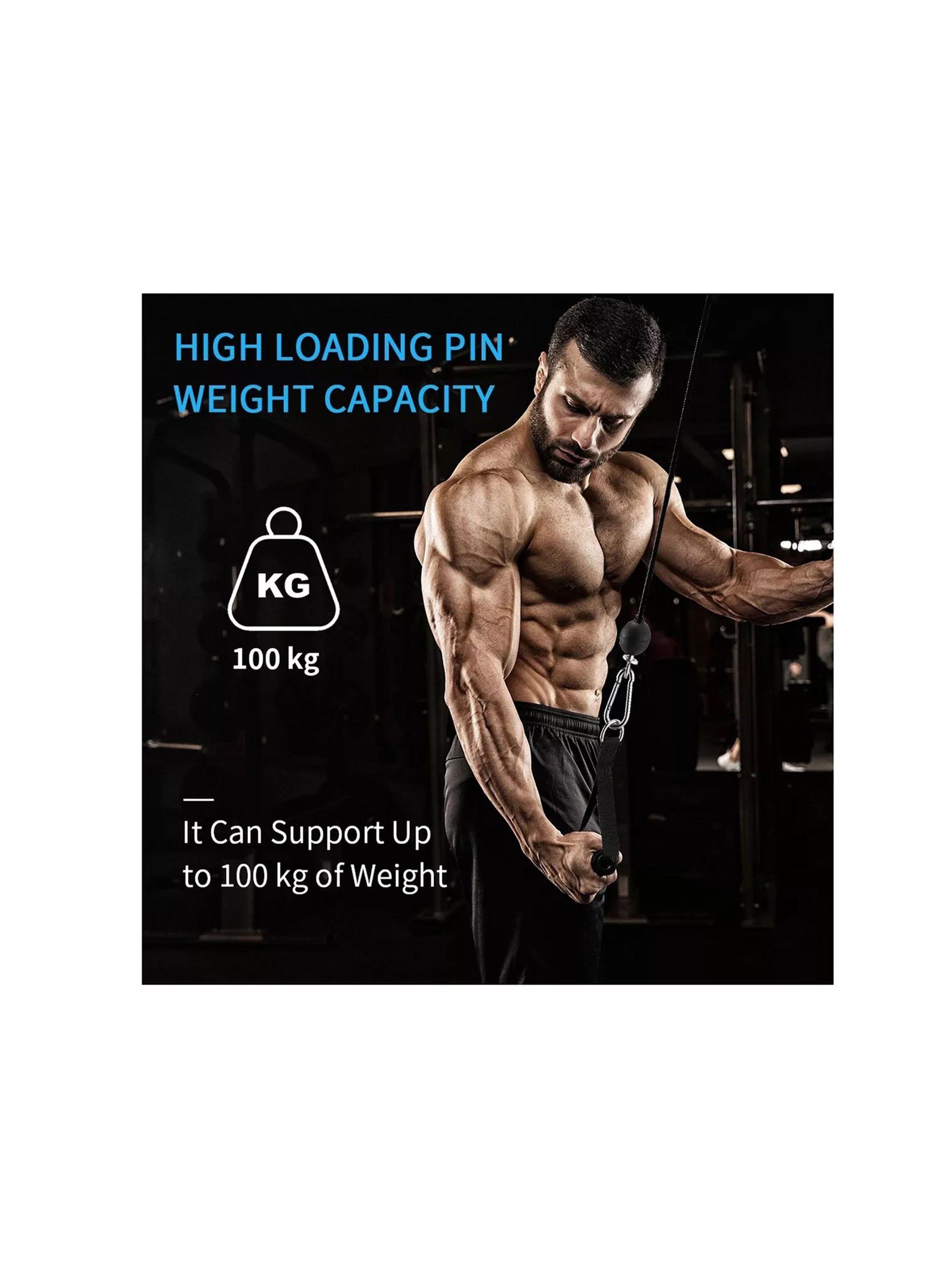 Kit Polea Levantamiento Peso Gimnasio En Casa Triceps-4