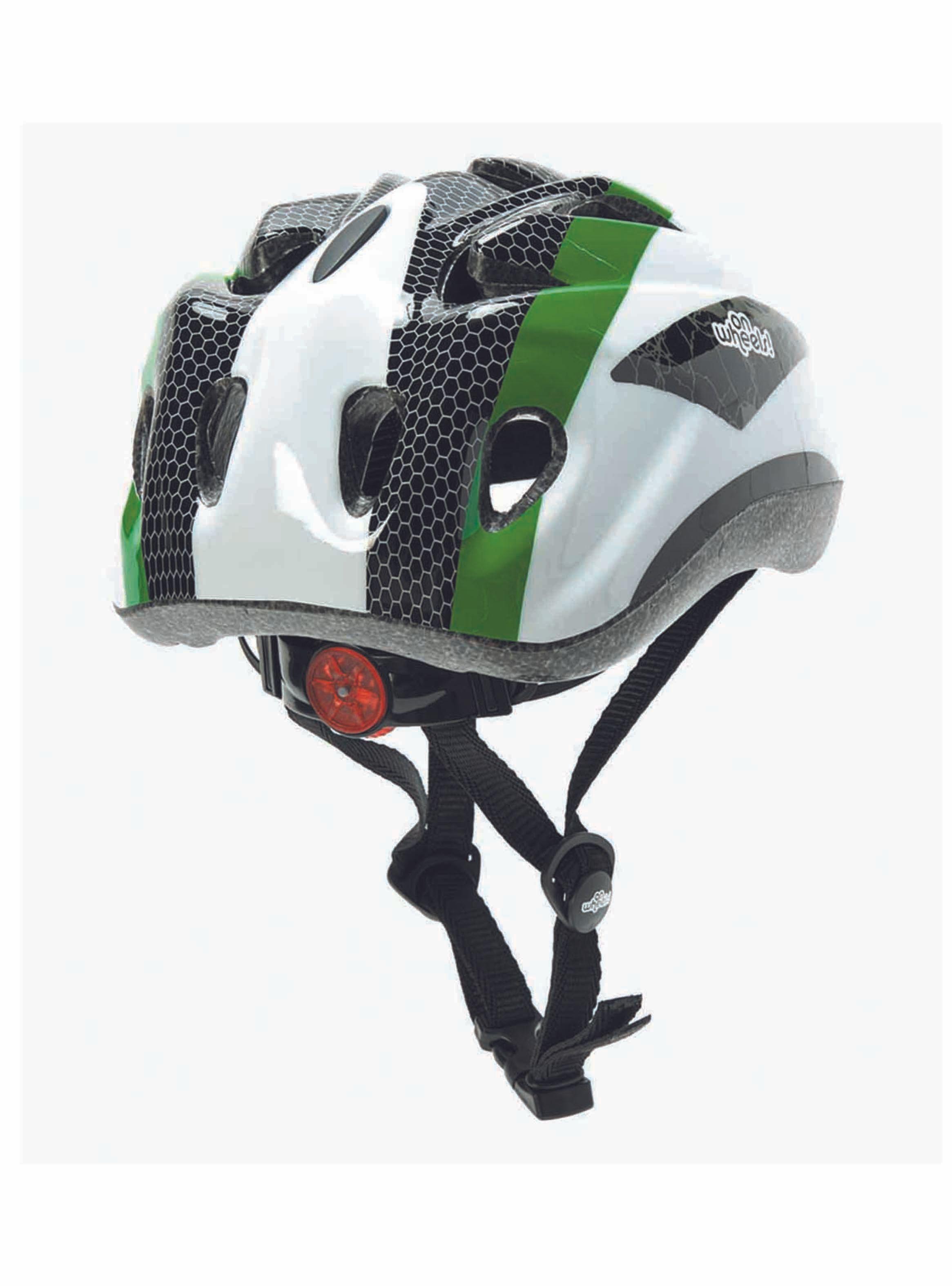 Casco Infantil Deportivo Con Luz On Wheels Bicicleta Scooter-5