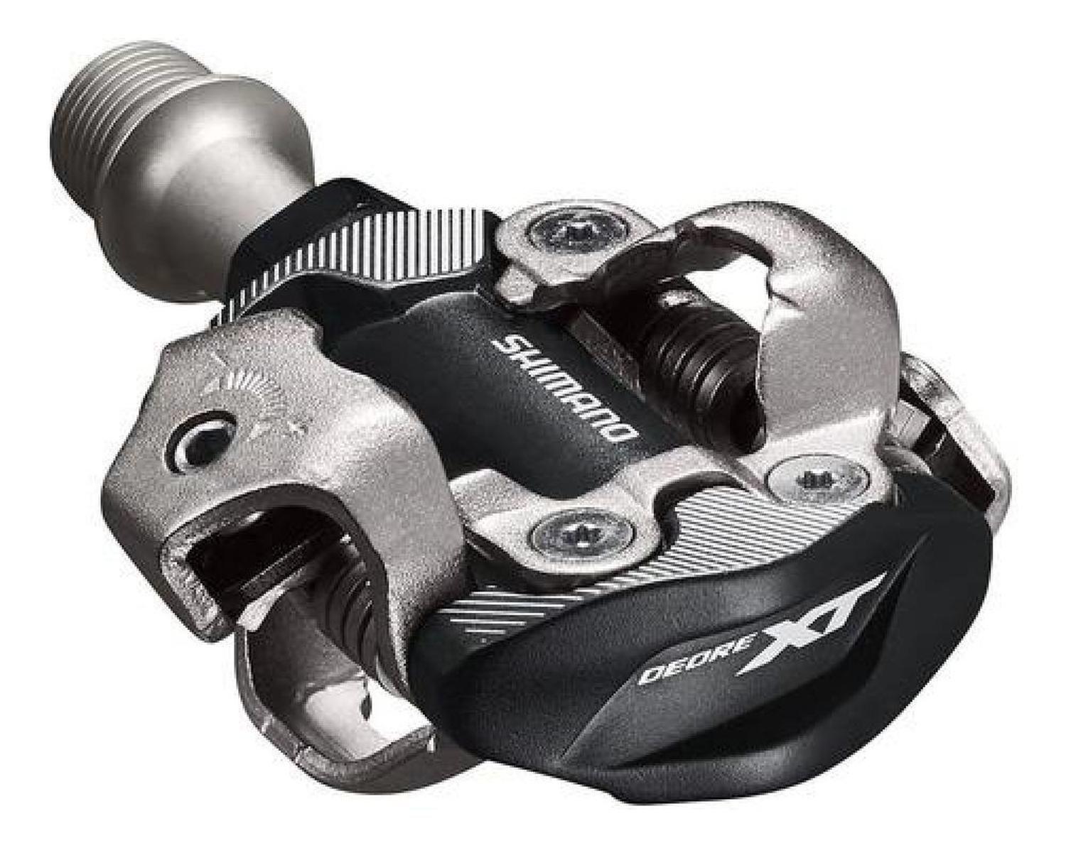 Pedales Shimano Deore Xt Pd-m8100 Spd Xc Mtb Con Calas Sh51 Negro-1
