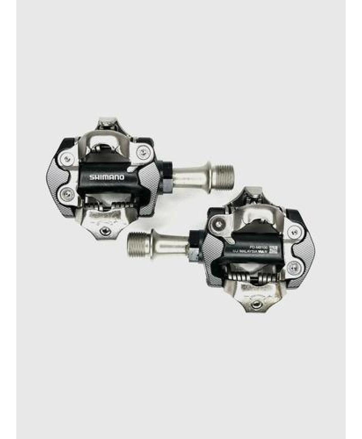 Pedales Shimano Deore Xt Pd-m8100 Spd Xc Mtb Con Calas Sh51 Negro-4