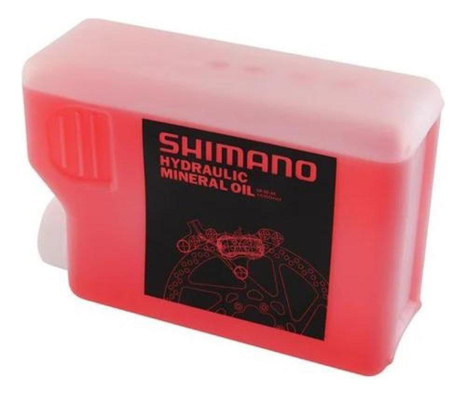 Aceite Mineral 1 Litro Shimano Liquido Frenos Hidráulicos - Rojo-3