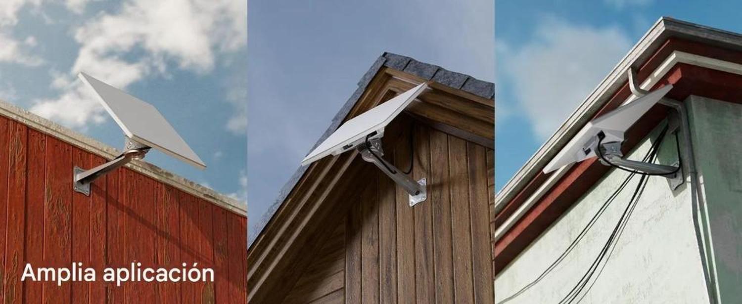 Soporte Pared Starlink Mini Ajustable Con Adaptador Aluminio Plateado-3