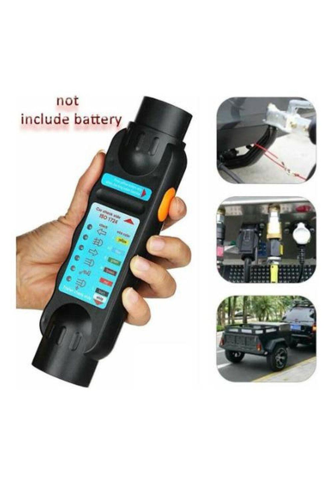 Tester 7 Pin Circuito Cableado Luces Enchufe Trailer Auto-5