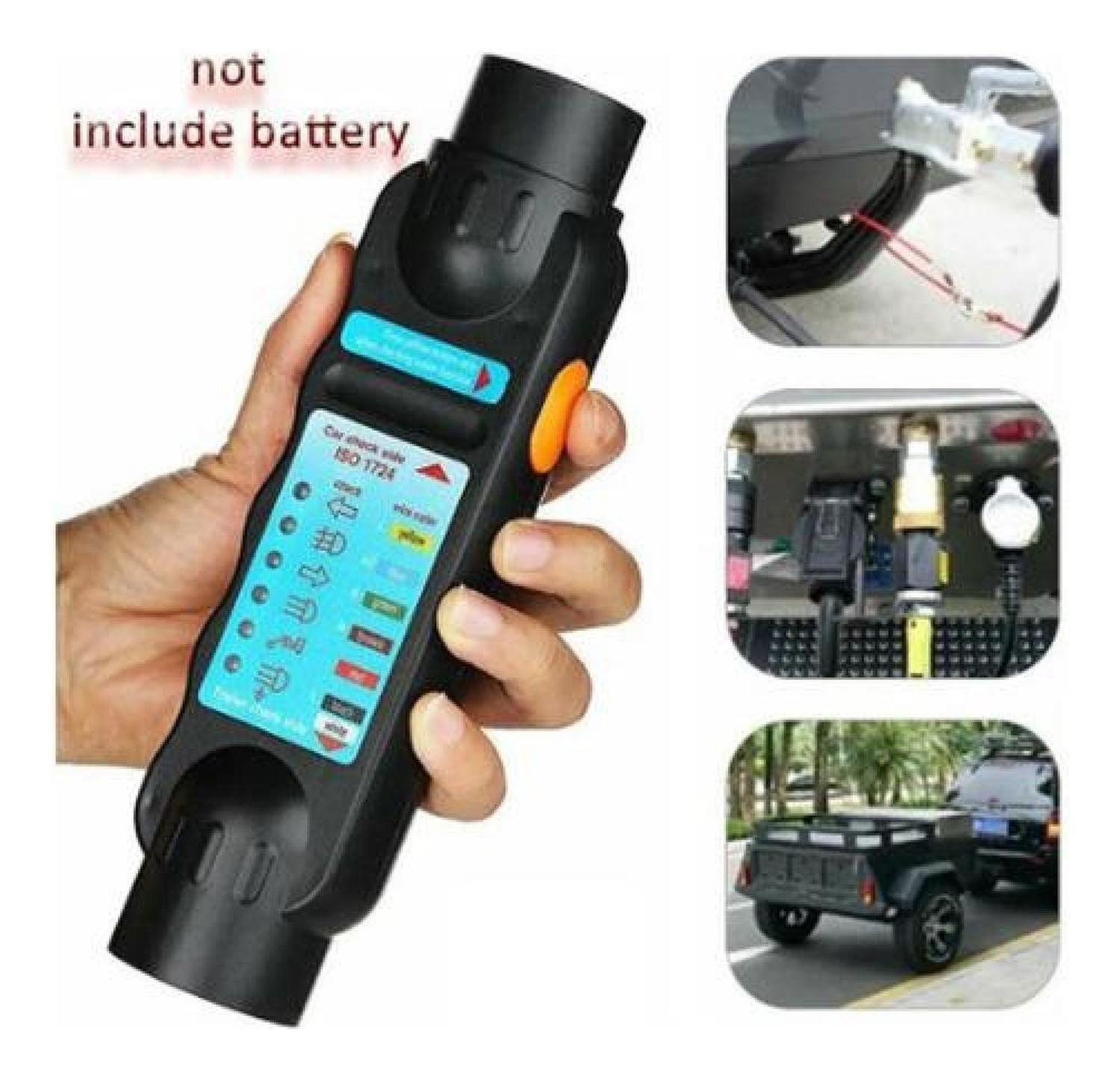 Tester 7 Pin Circuito Cableado Luces Enchufe Trailer Auto-5