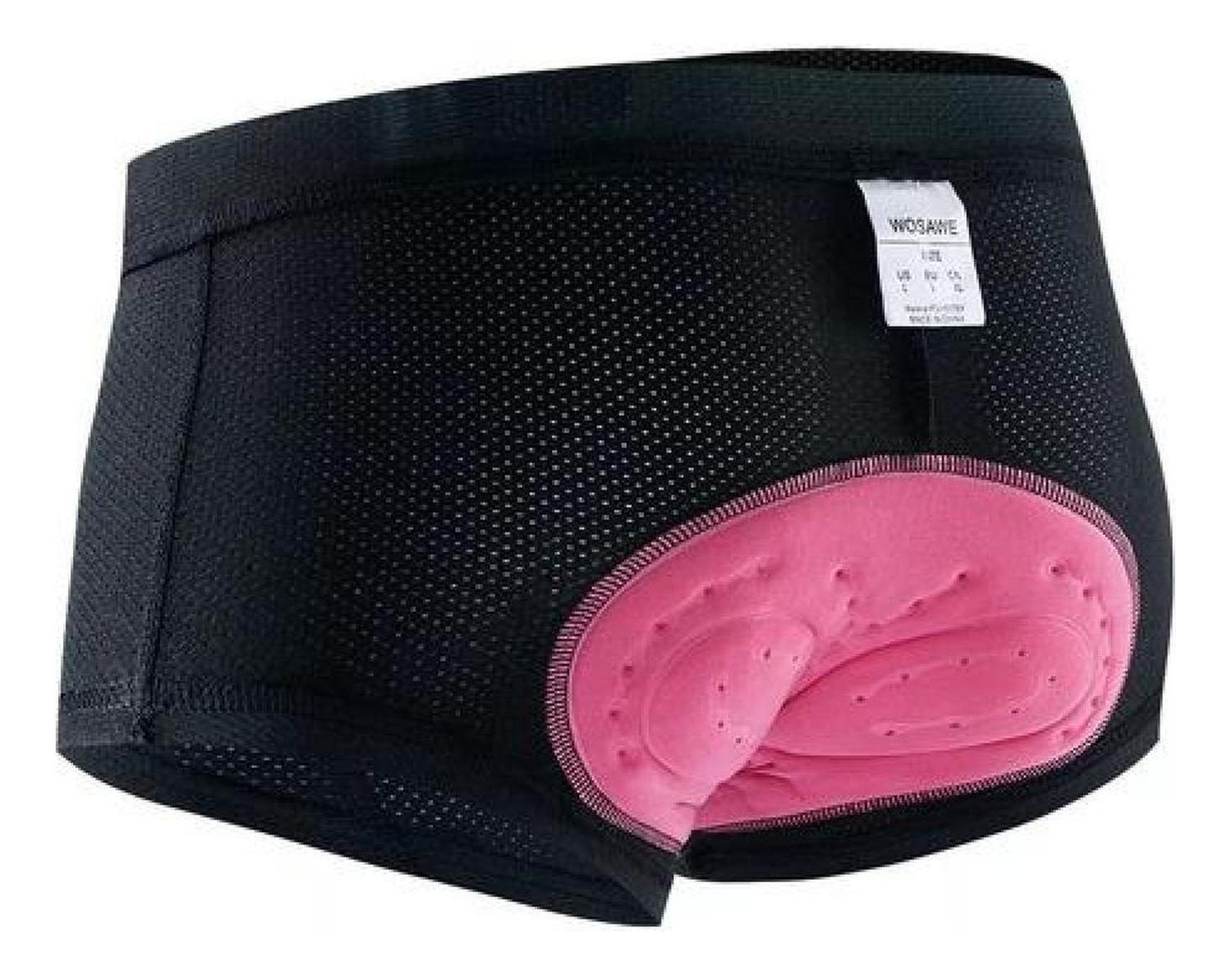 Calza De Ciclismo Gel, Short Ropa Interior Acolchada Mujer-1