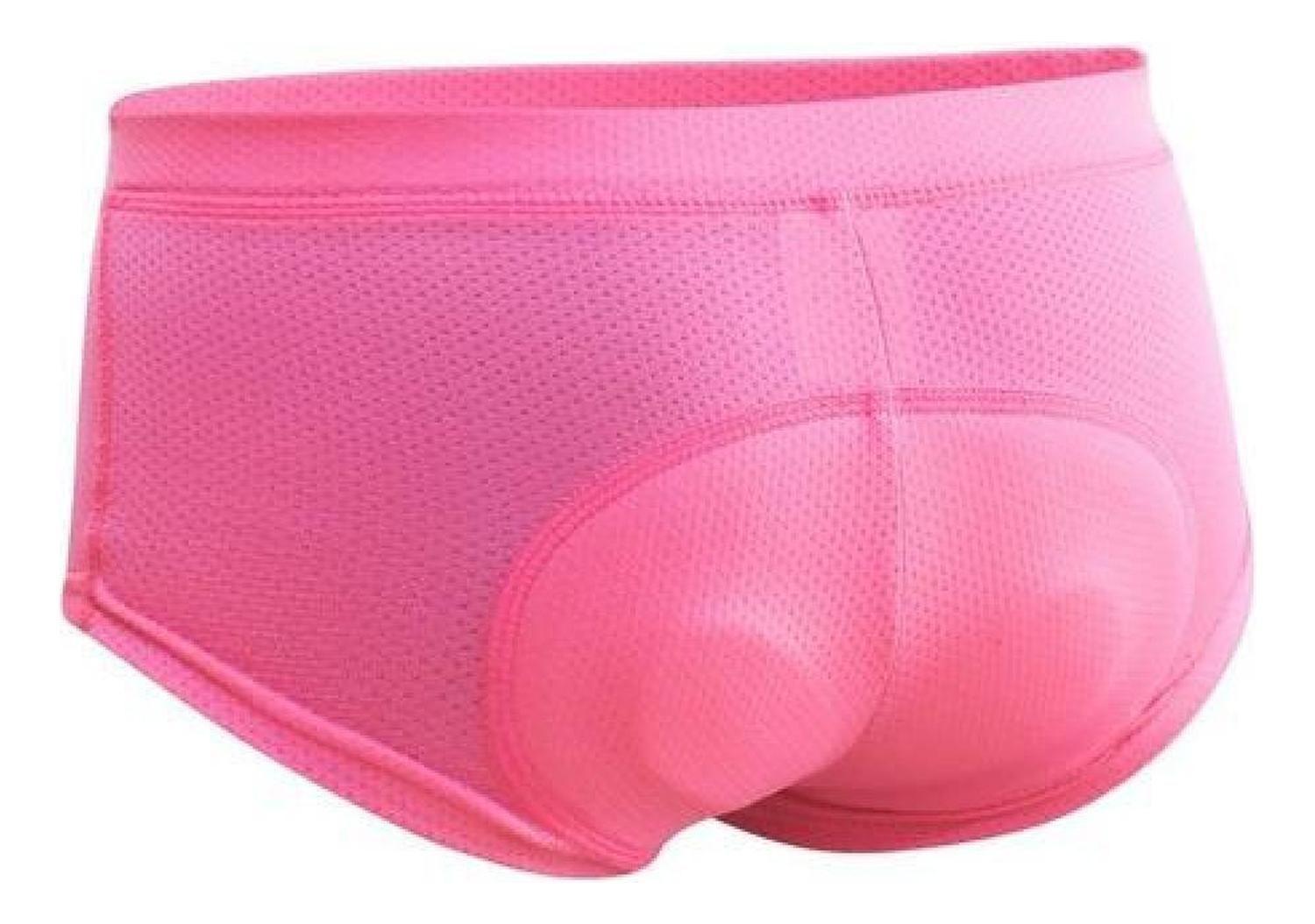 Calza De Ciclismo Gel, Short Ropa Interior Acolchada Mujer-4