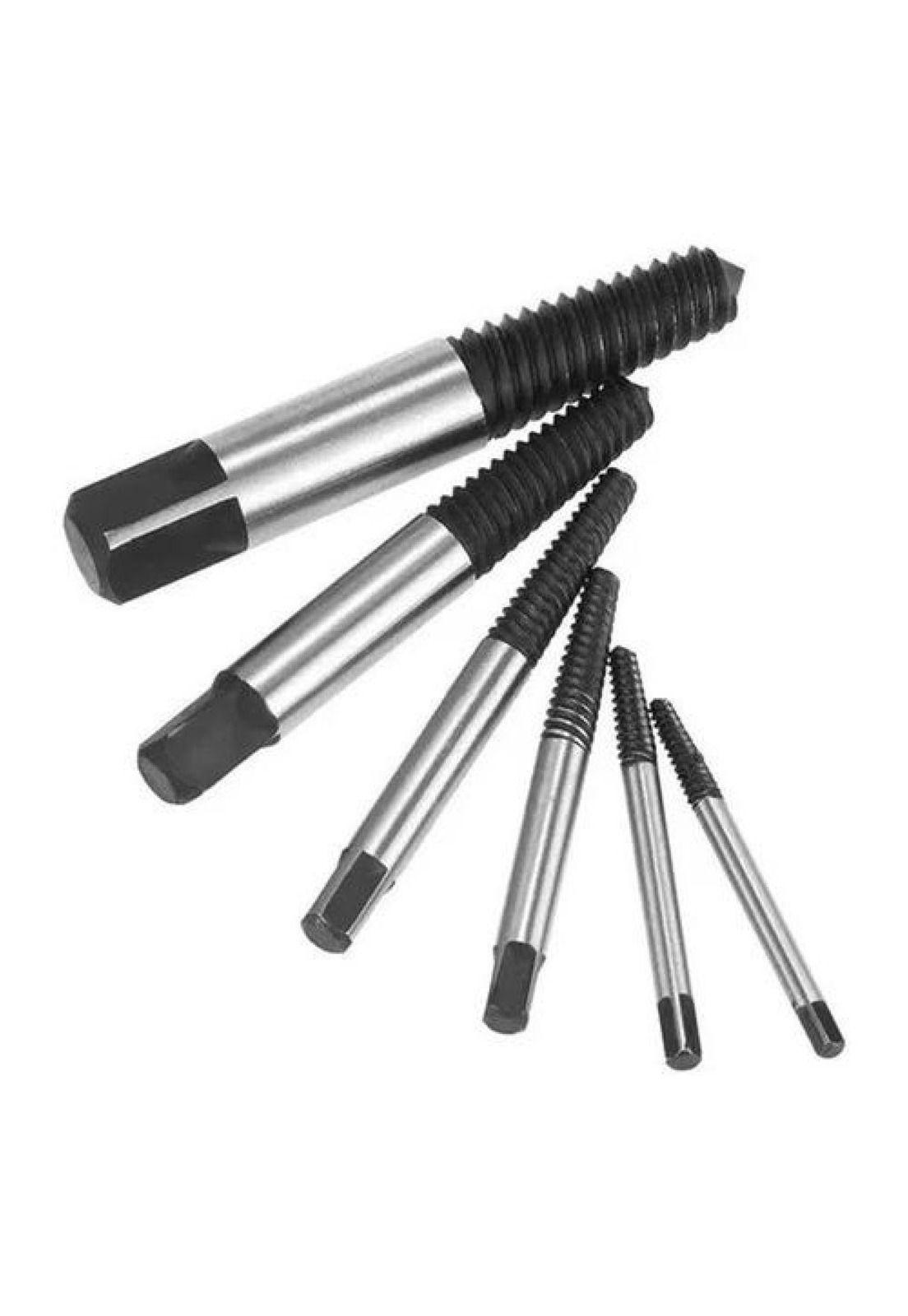 Set 6 Piezas Extractor De Tornillos Pernos Dañados Rotos-5