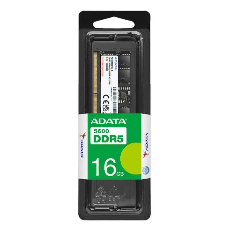 Memoria RAM para Notebook ADATA AD5S560016G S 16GB DDR5 5600MT s SO DIMM Black-0