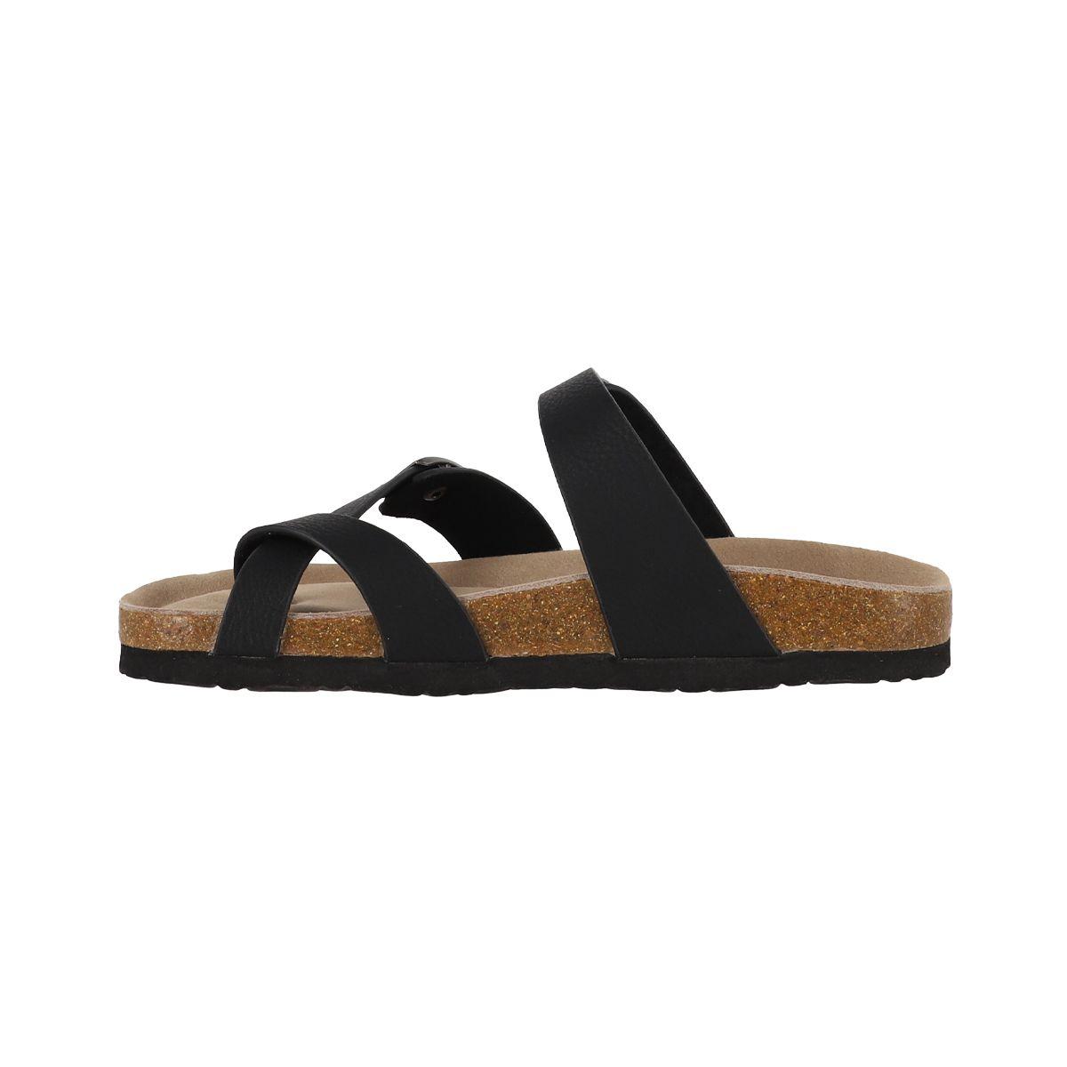 Sandalias Mujer Kend Bamers Negras-1