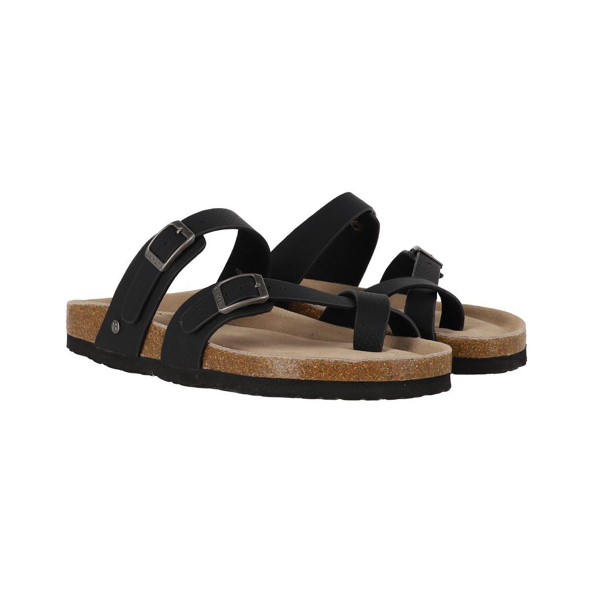 Sandalias Mujer Kend Bamers Negras-4