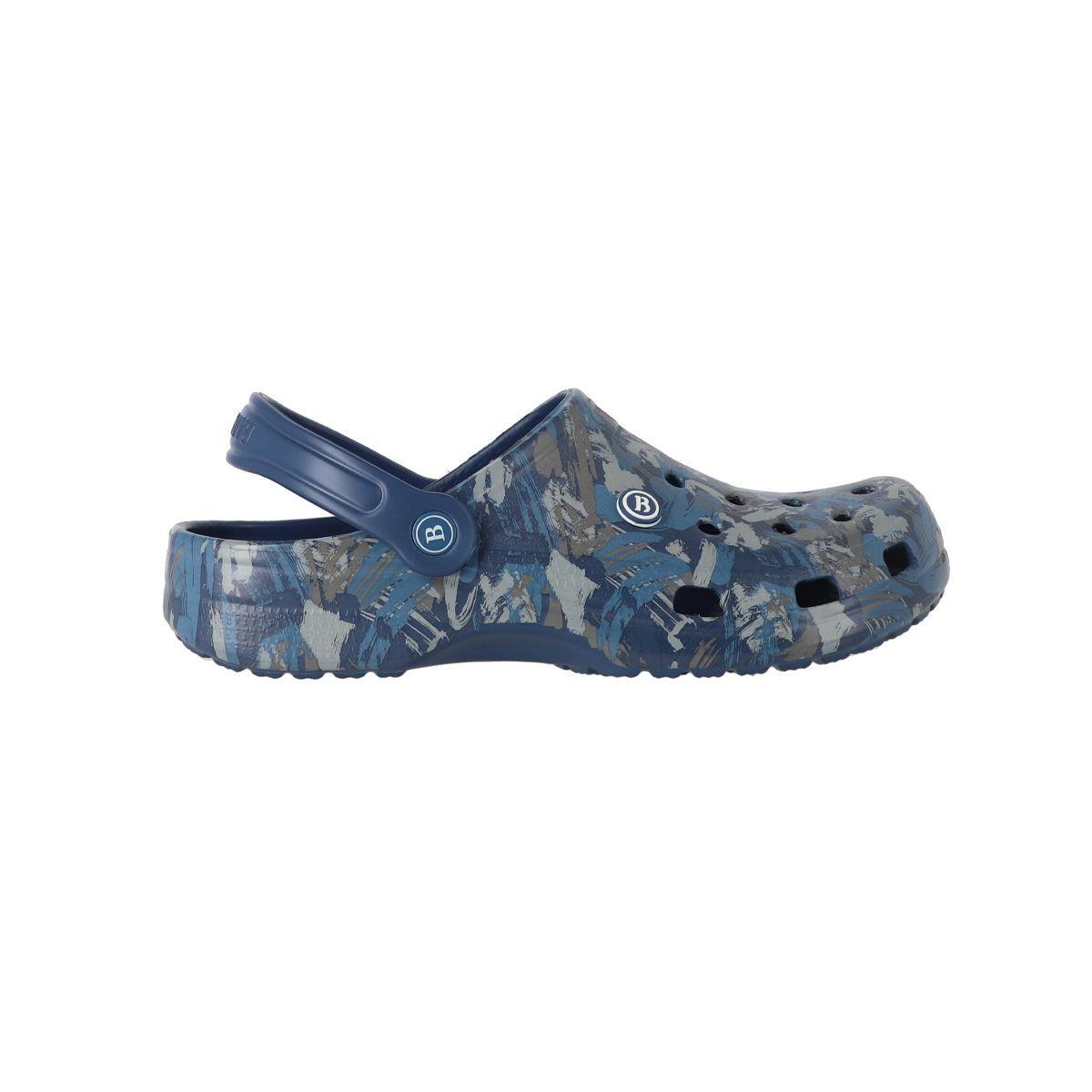 Zuecos Hombre Bamers Airline Azul Marino-0