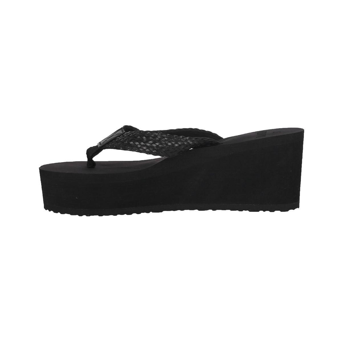 Sandalia Mujer  Bamers Flip Platform Negro-1