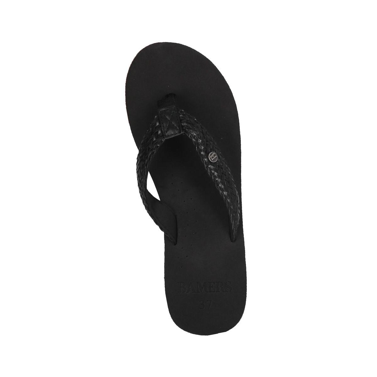 Sandalia Mujer  Bamers Flip Platform Negro-2