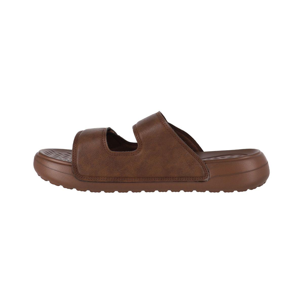 Sandalias Hombre con Velcro Kend Bamers Café-1
