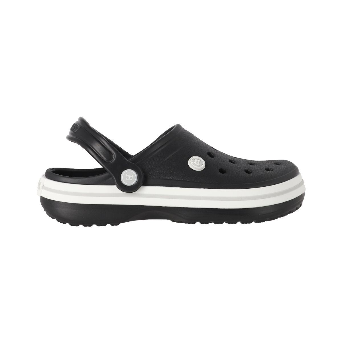 Zuecos Mujer Bamers Airline  Negro/Gris-0