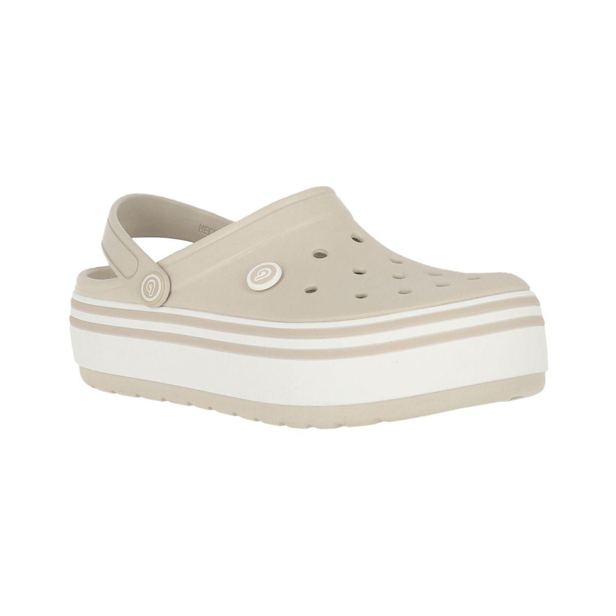 Zueco Bamers Airline High Mujer Crudo-1