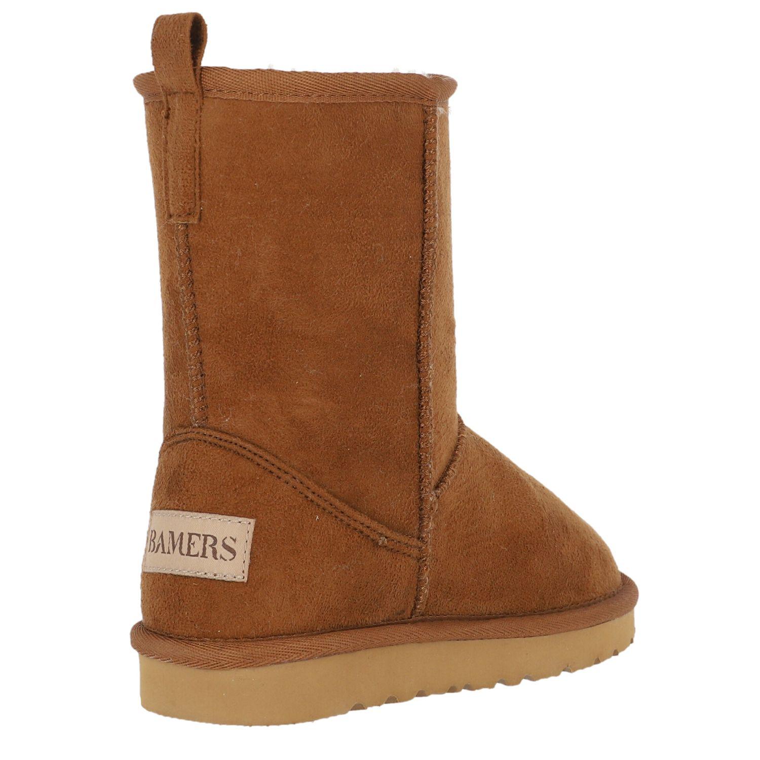 Bota Bamers Blast Zip Fiber Niños Unisex Caramelo-2