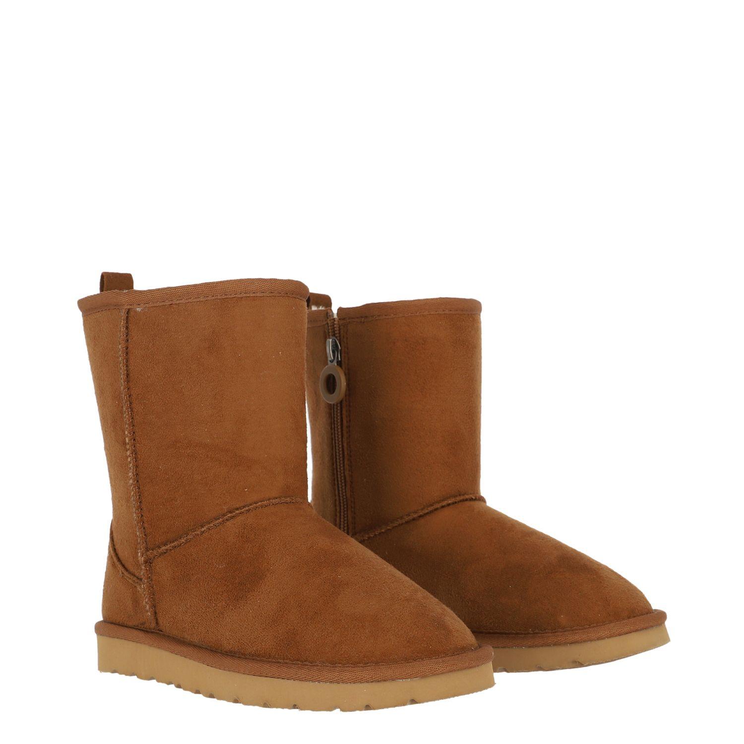 Bota Bamers Blast Zip Fiber Niños Unisex Caramelo-3
